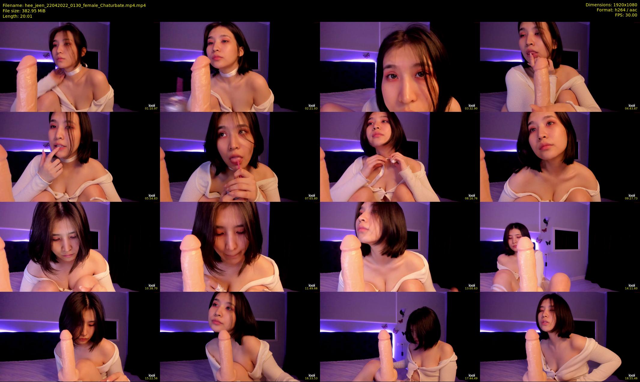 hee_jeen — 21 minute Chaturbate female cam show recording, 1080p, Apr 22, 2022