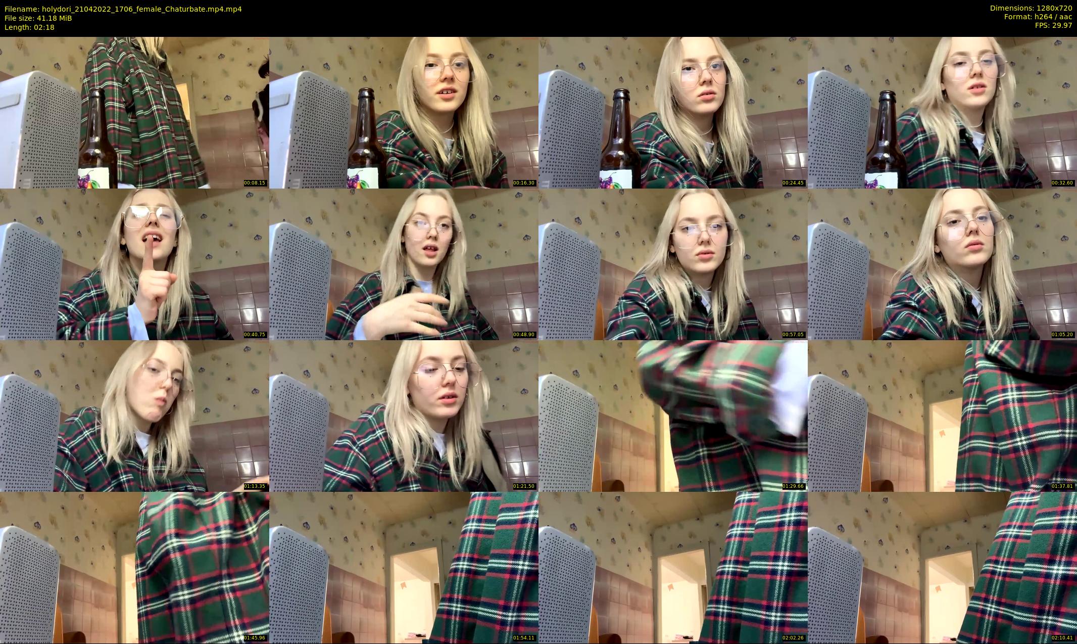 holydori — 3 minute Chaturbate female cam show recording, 720p, Apr 21, 2022