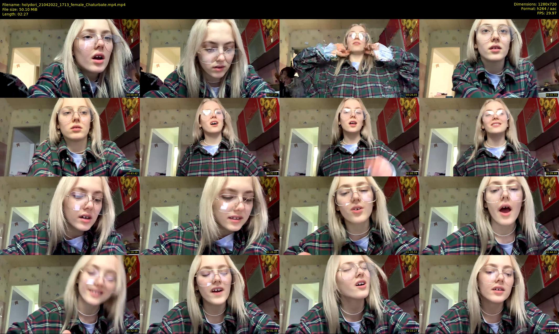 holydori — 3 minute Chaturbate female cam show recording, 720p, Apr 21, 2022