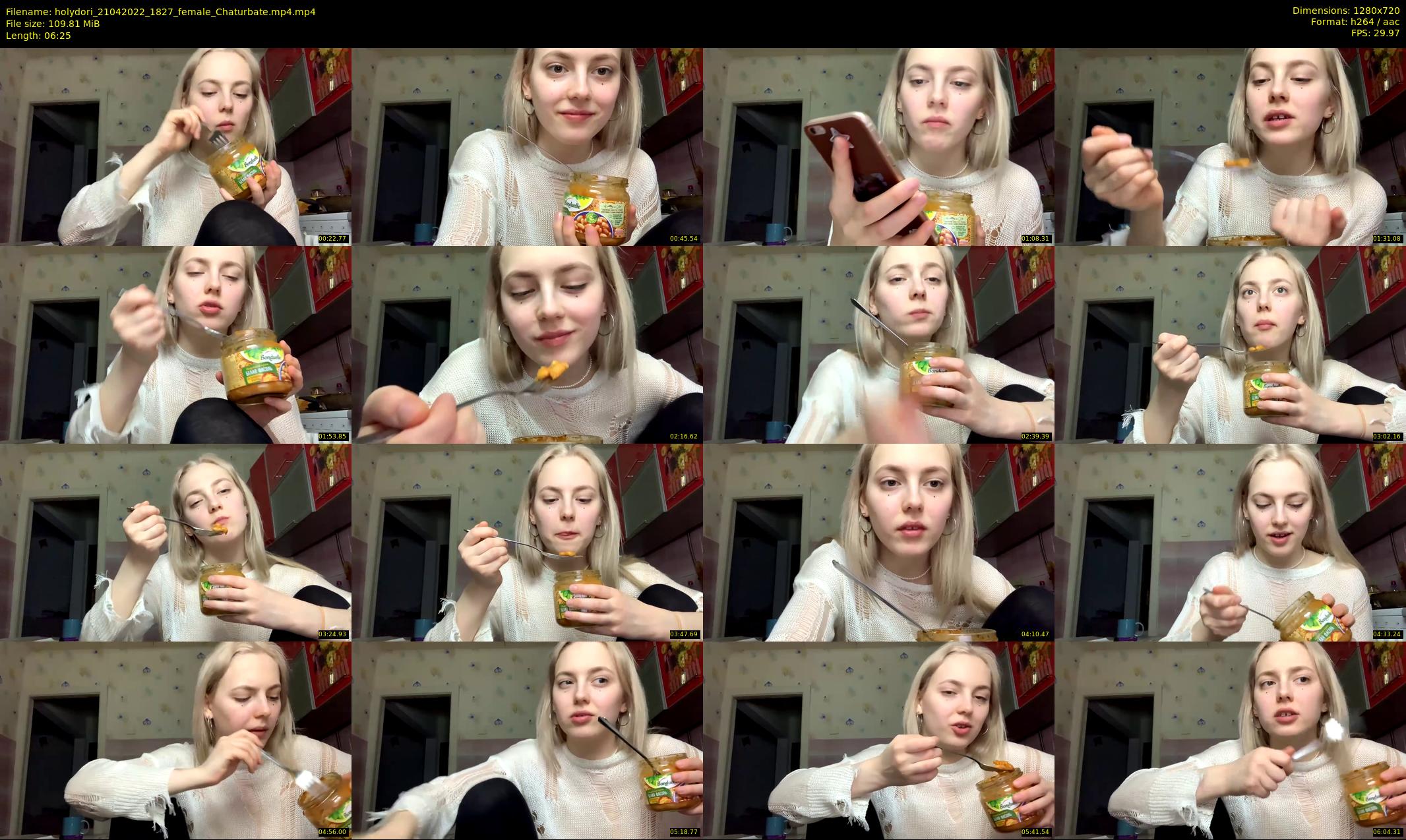 holydori — 7 minute Chaturbate female cam show recording, 720p, Apr 21, 2022