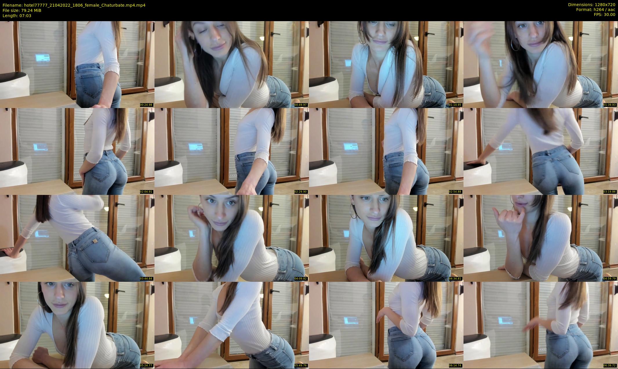 hotel77777 — 8 minute Chaturbate female cam show recording, 720p, Apr 21, 2022