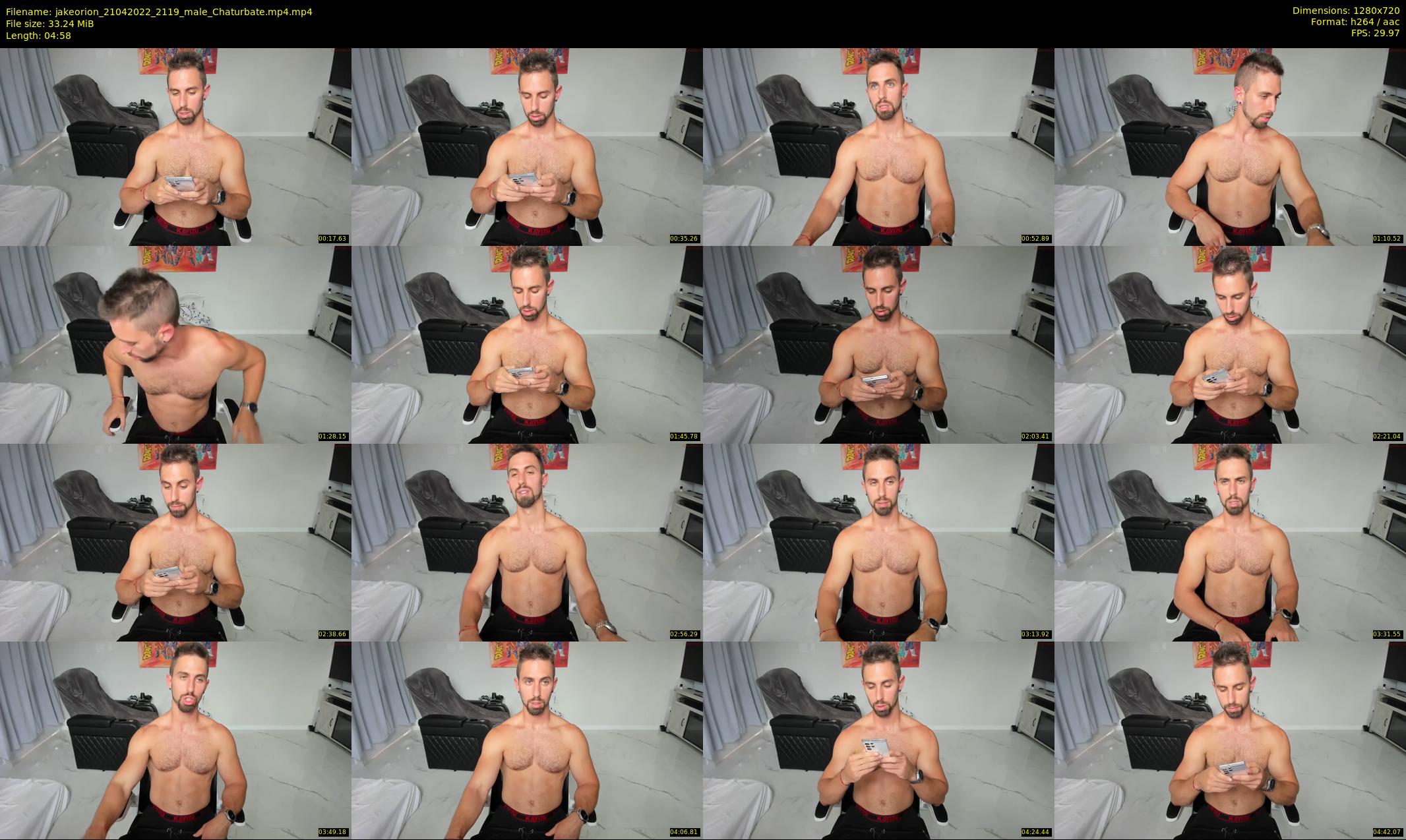 jakeorion — 5 minute Chaturbate male cam show recording, 720p, Apr 21, 2022