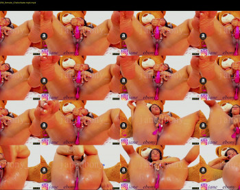 janeebony_ — 13 minute Chaturbate female cam show recording, 1080p, Apr 21, 2022