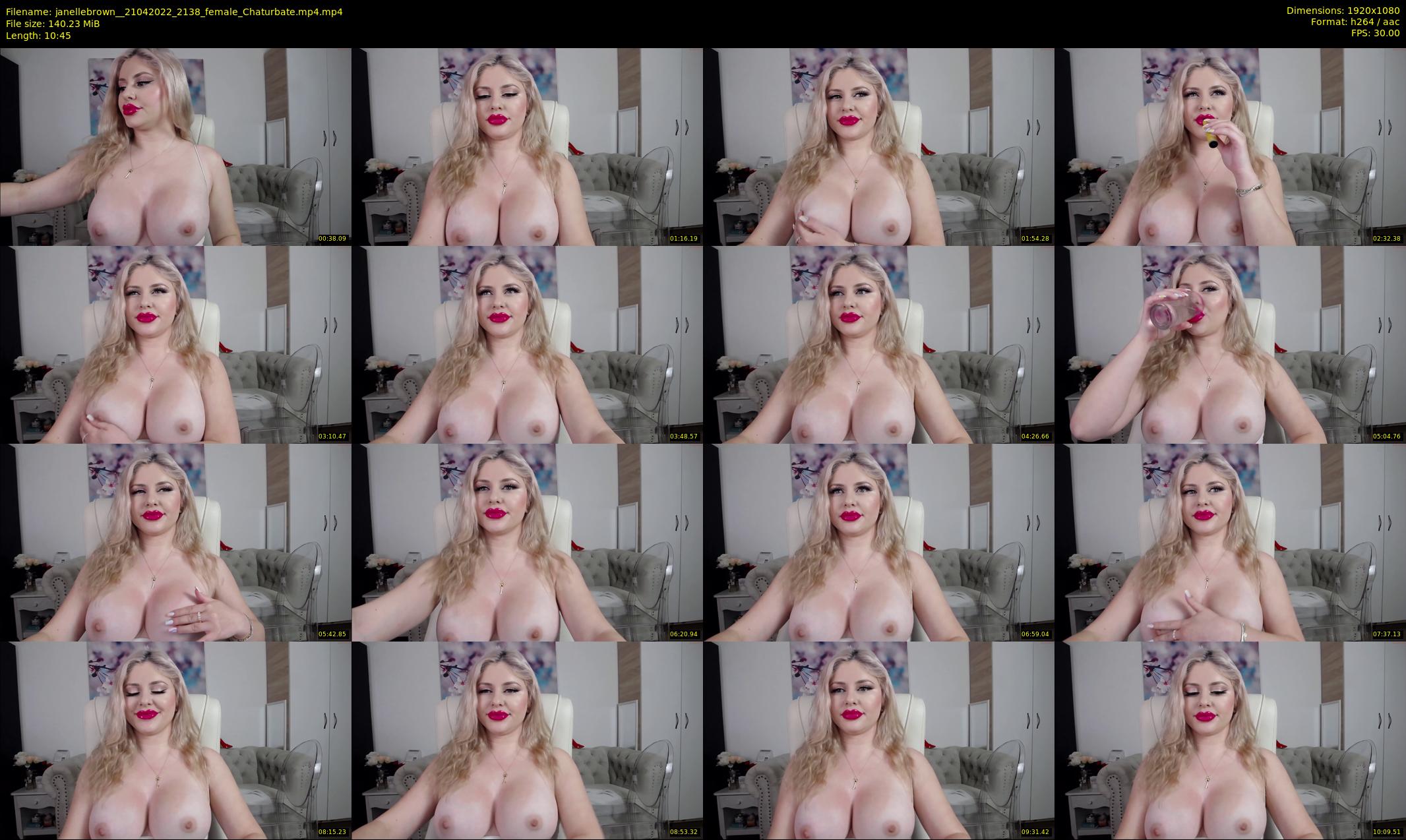 janellebrown_ — 11 minute Chaturbate female cam show recording, 1080p, Apr 21, 2022