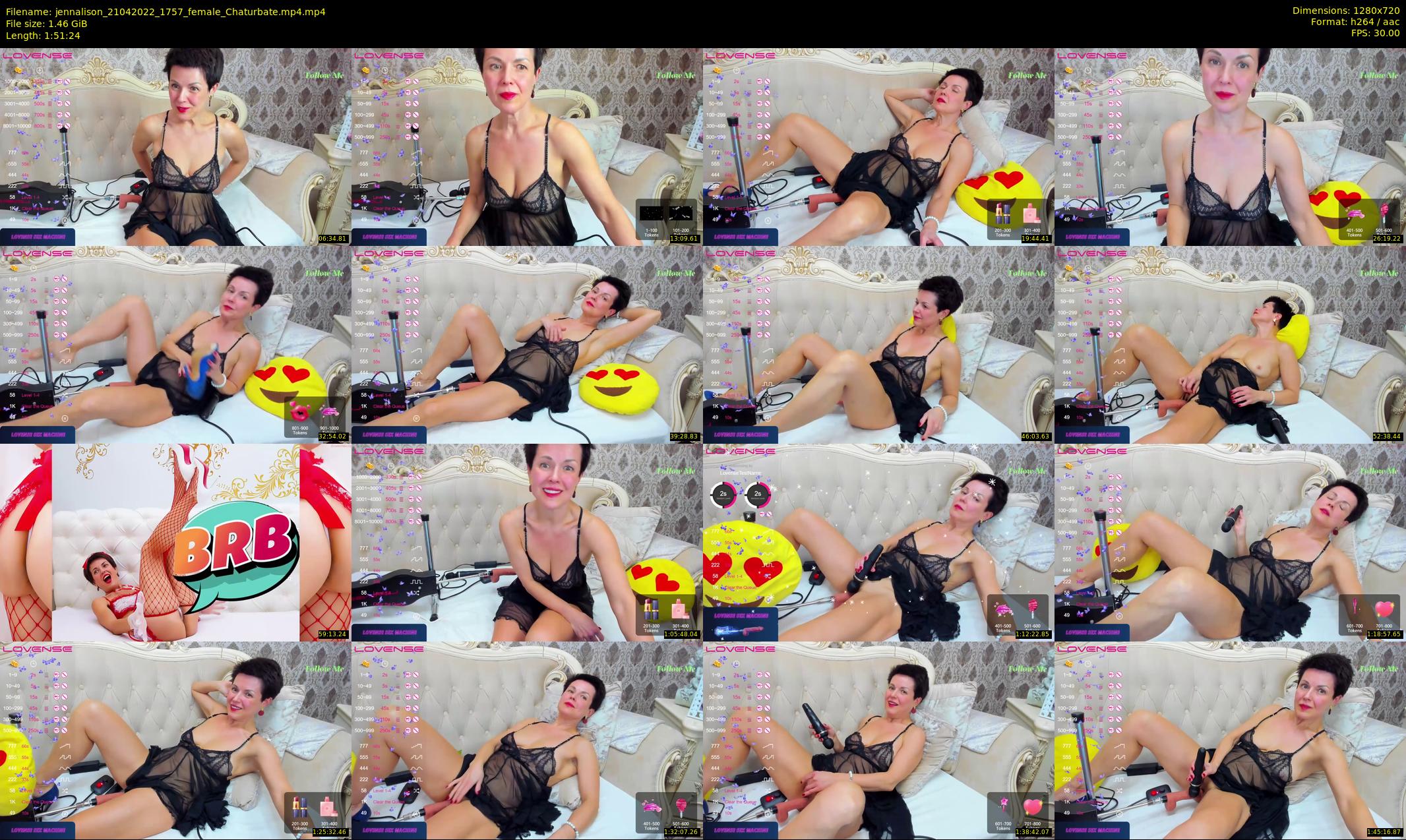 jennalison — 112 minute Chaturbate female cam show recording, 720p, Apr 21, 2022