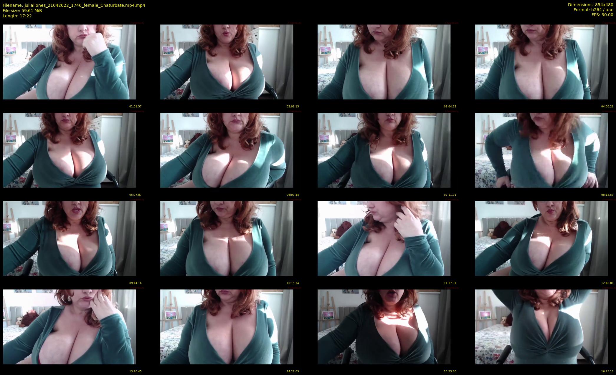 julialiones — 18 minute Chaturbate female cam show recording, 480p, Apr 21, 2022