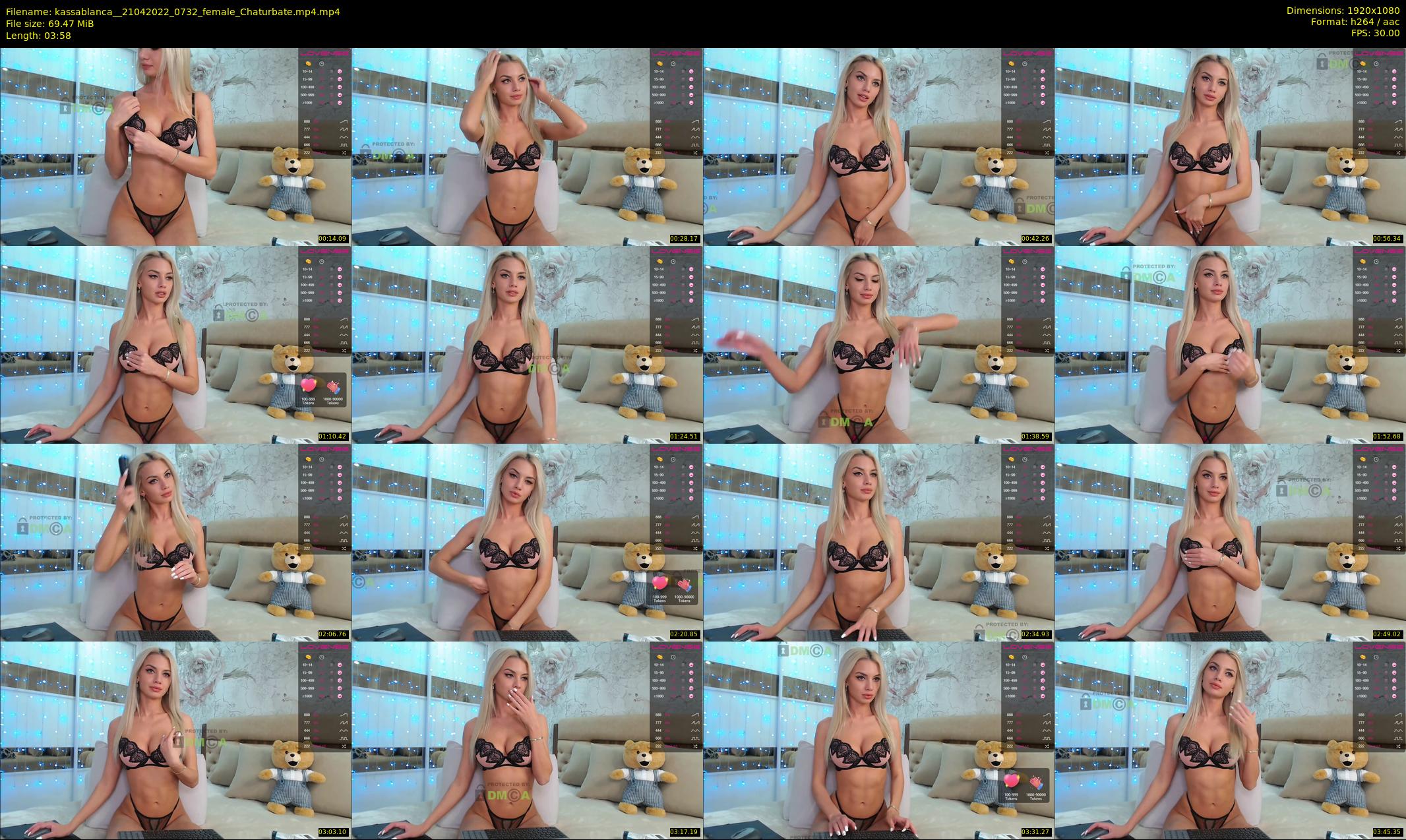 kassablanca_ — 4 minute Chaturbate female cam show recording, 1080p, Apr 21, 2022