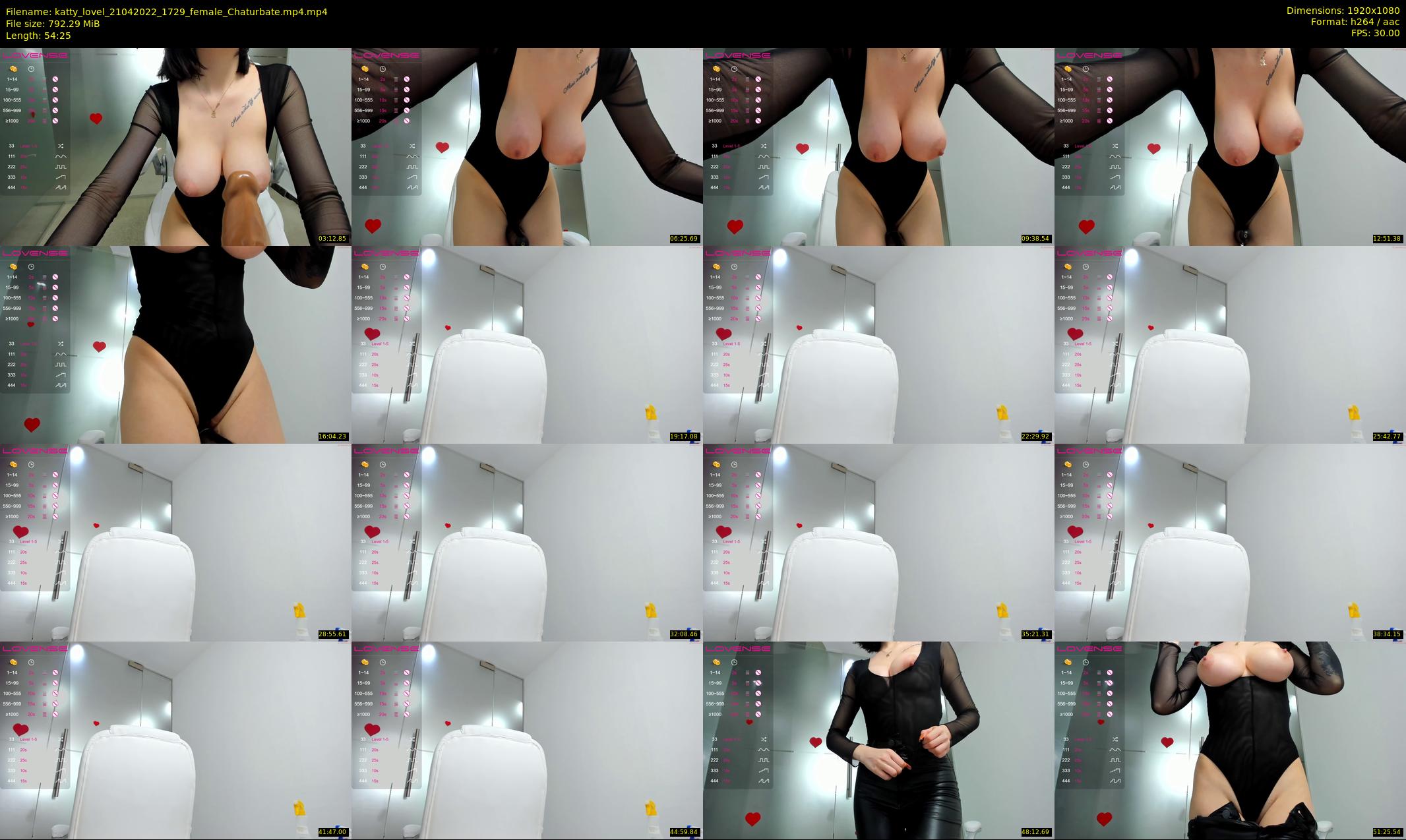 katty_lovel — 55 minute Chaturbate female cam show recording, 1080p, Apr 21, 2022