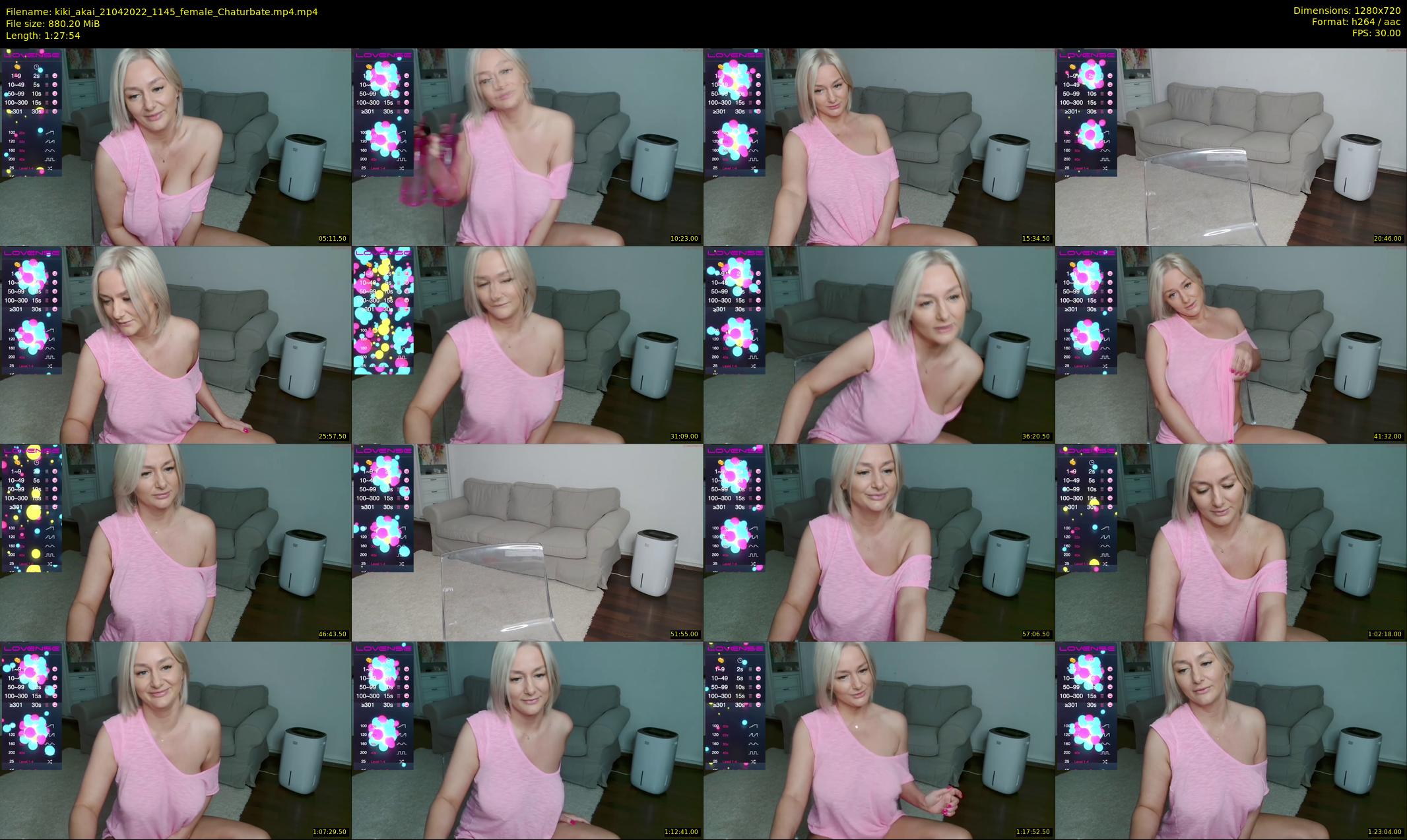 kiki_akai — 88 minute Chaturbate female cam show recording, 720p, Apr 21, 2022