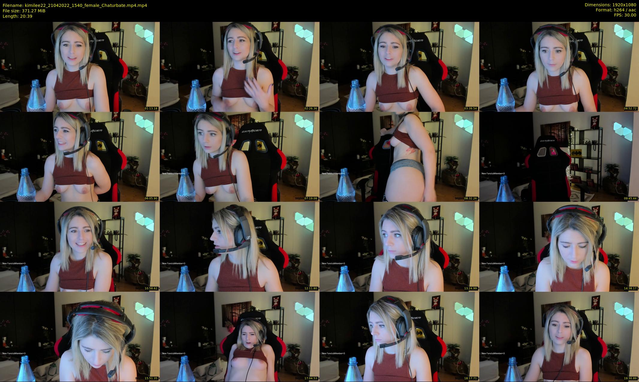 kimilee22 — 21 minute Chaturbate female cam show recording, 1080p, Apr 21, 2022