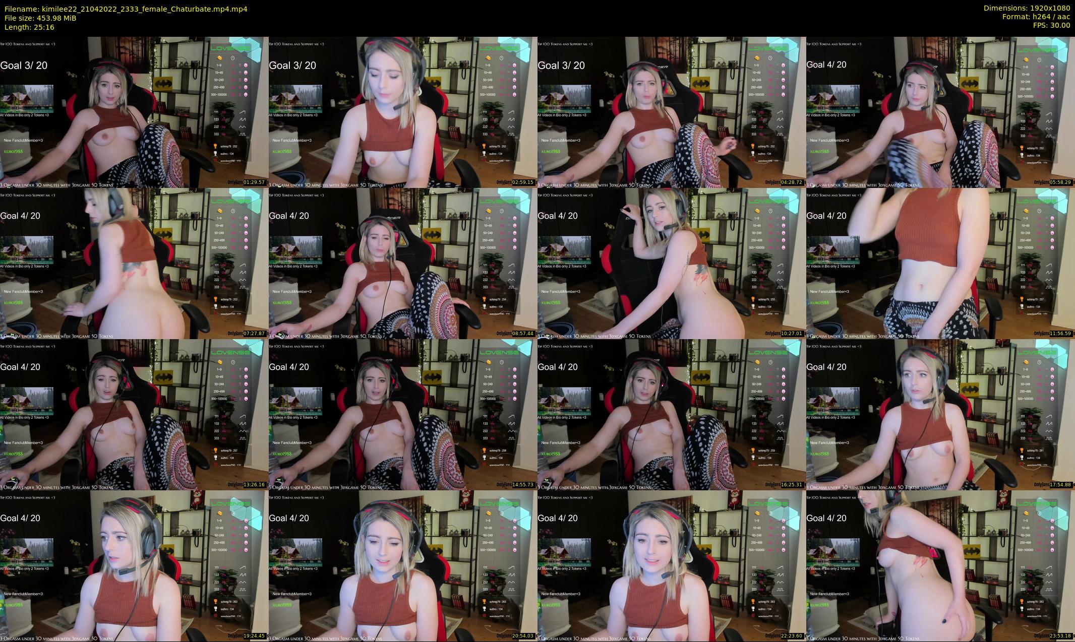 kimilee22 — 26 minute Chaturbate female cam show recording, 1080p, Apr 21, 2022