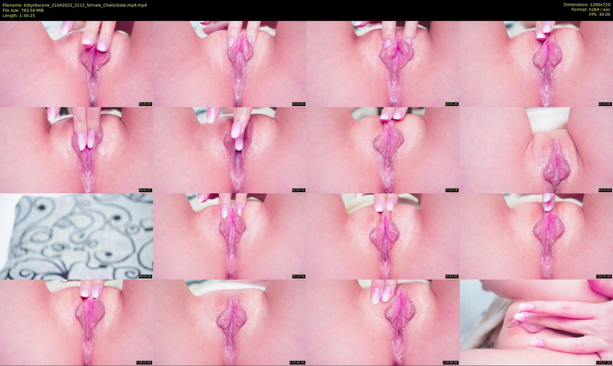 kittyobscene — 91 minute Chaturbate female cam show recording, 720p, Apr 21, 2022