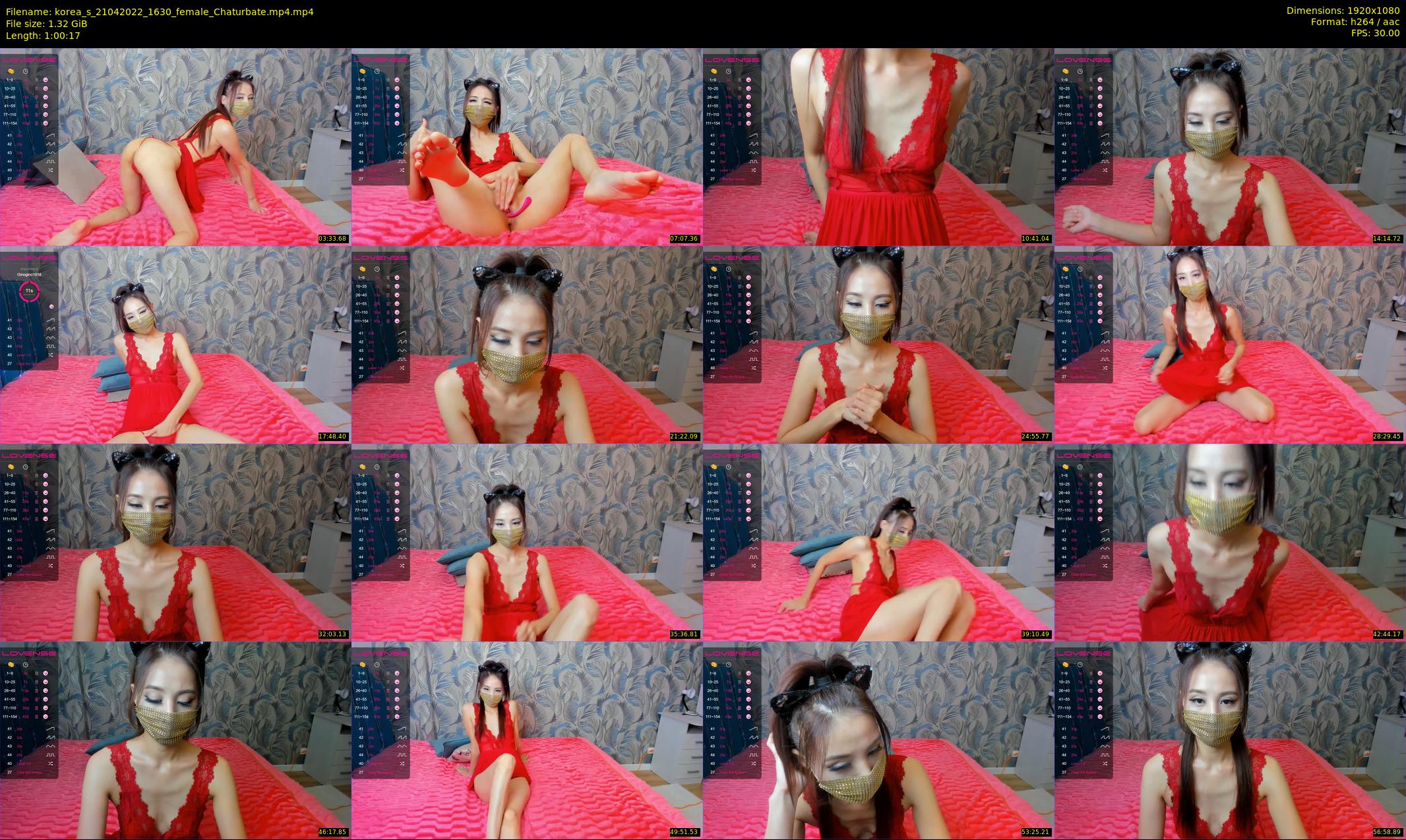 korea_s — 61 minute Chaturbate female cam show recording, 1080p, Apr 21, 2022