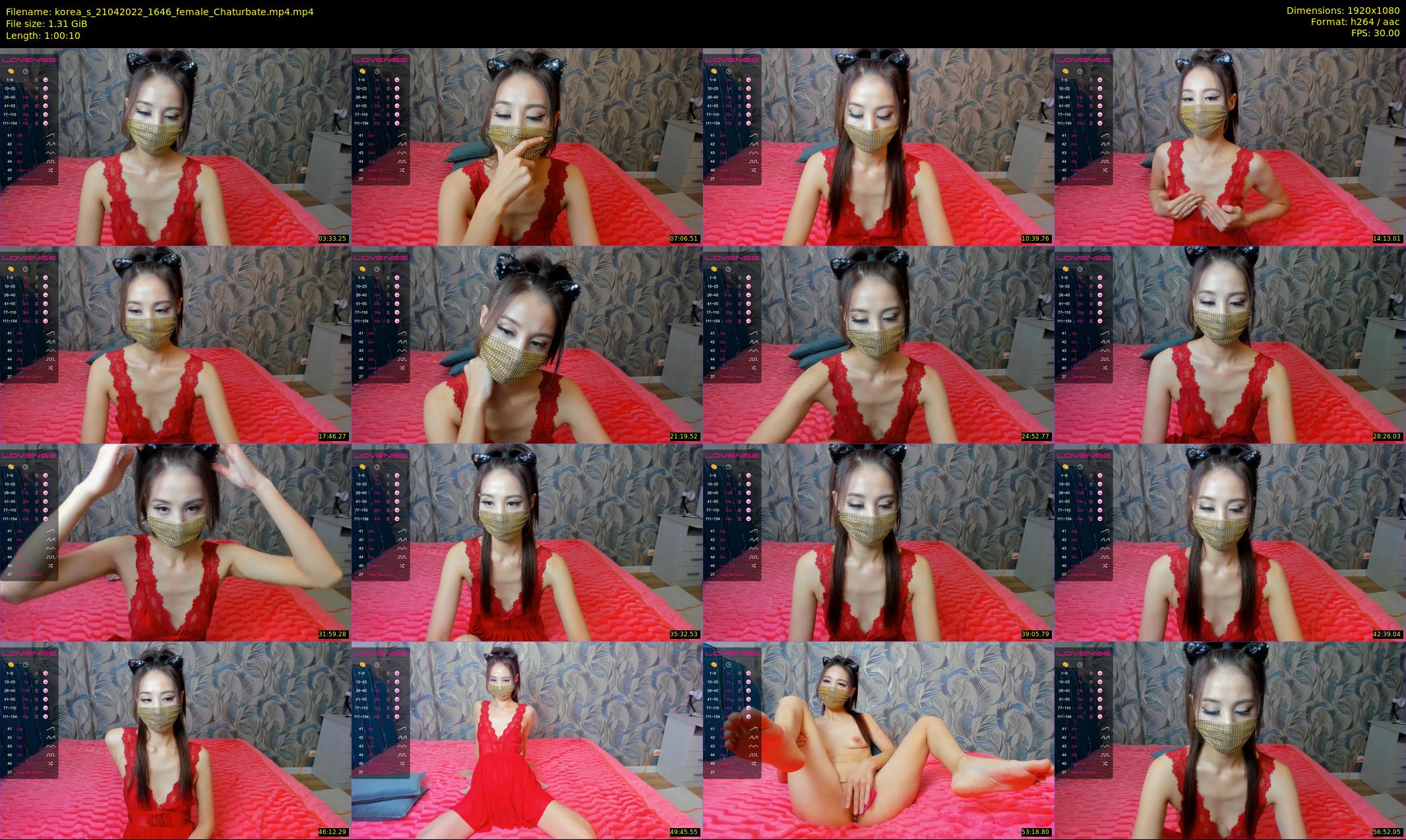 korea_s — 61 minute Chaturbate female cam show recording, 1080p, Apr 21, 2022