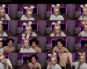kuroteur — 55 minute Chaturbate couple cam show recording, 1080p, Apr 21, 2022