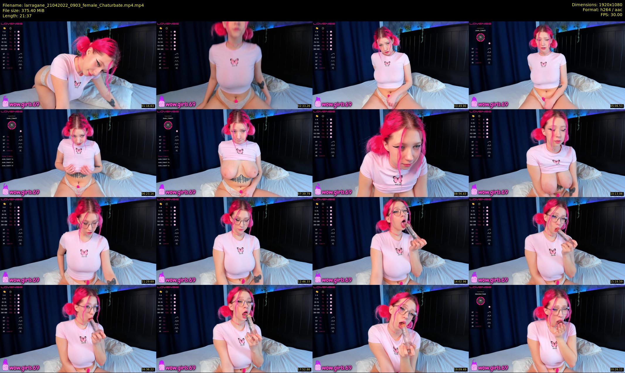 larragane — 22 minute Chaturbate couple cam show recording, 1080p, Apr 21, 2022