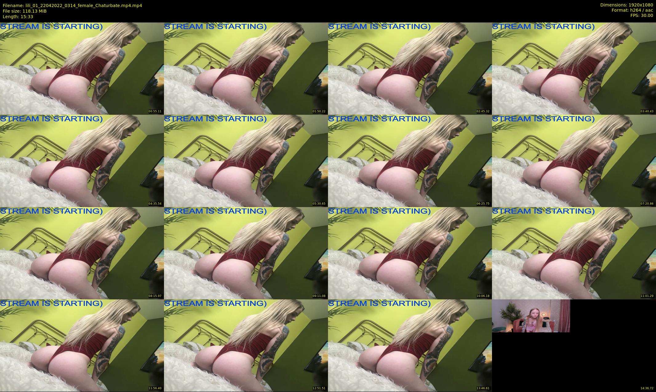 lili_01 — 16 minute Chaturbate female cam show recording, 1080p, Apr 22, 2022