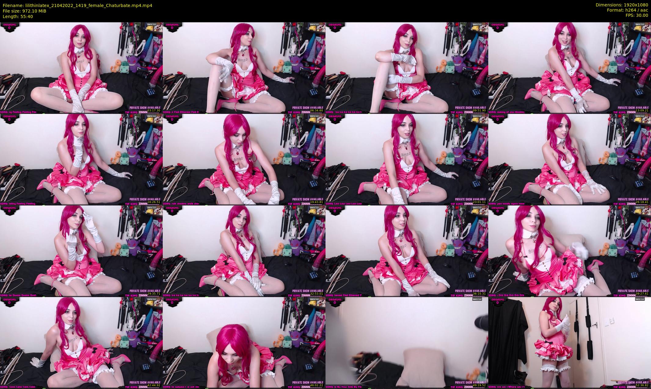 lilithinlatex — 56 minute Chaturbate female cam show recording, 1080p, Apr 21, 2022