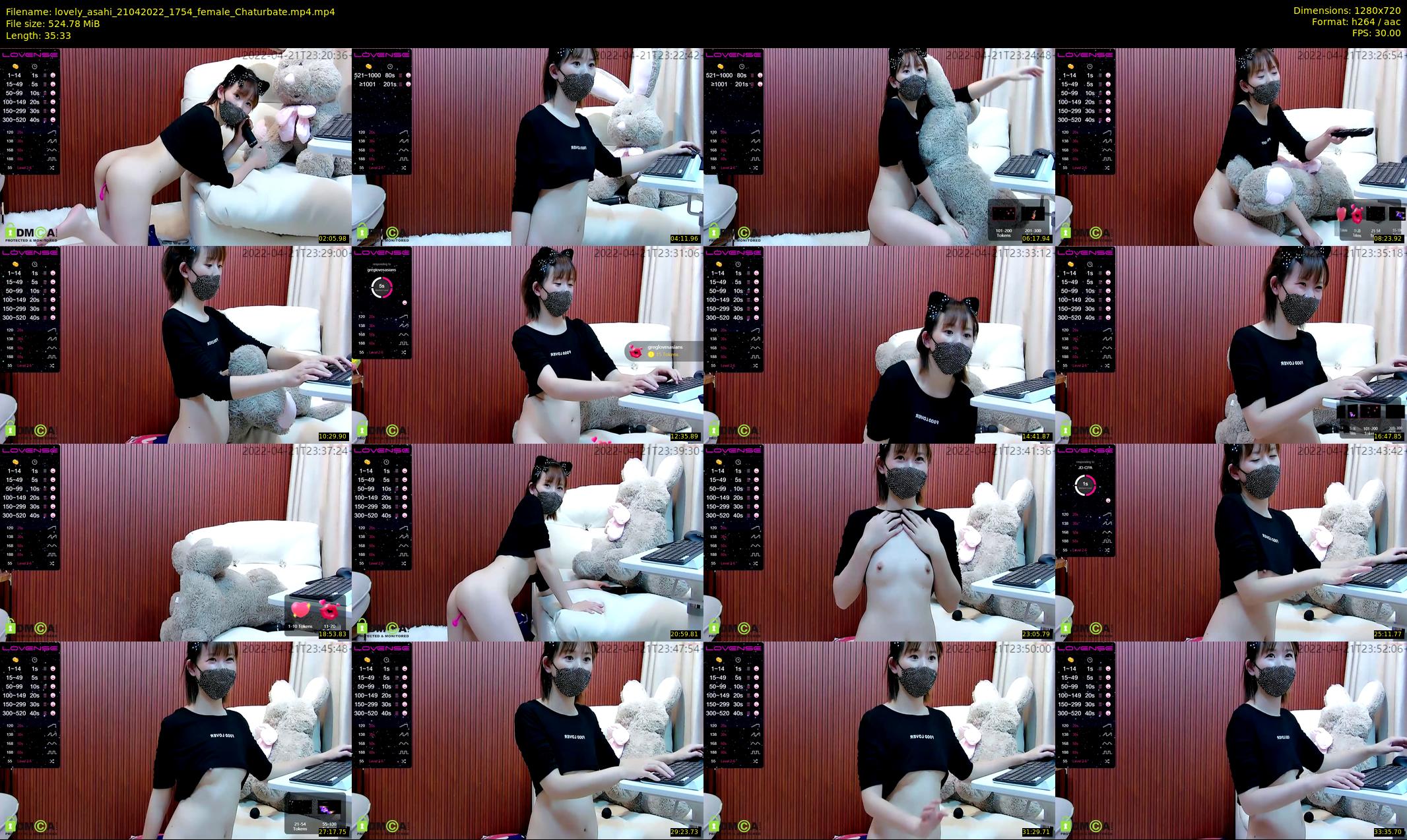lovely_asahi — 36 minute Chaturbate female cam show recording, 720p, Apr 21, 2022