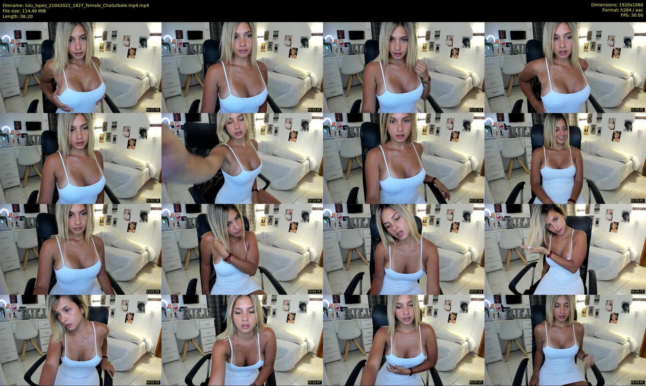 lulu_lopez — 7 minute Chaturbate female cam show recording, 1080p, Apr 21, 2022