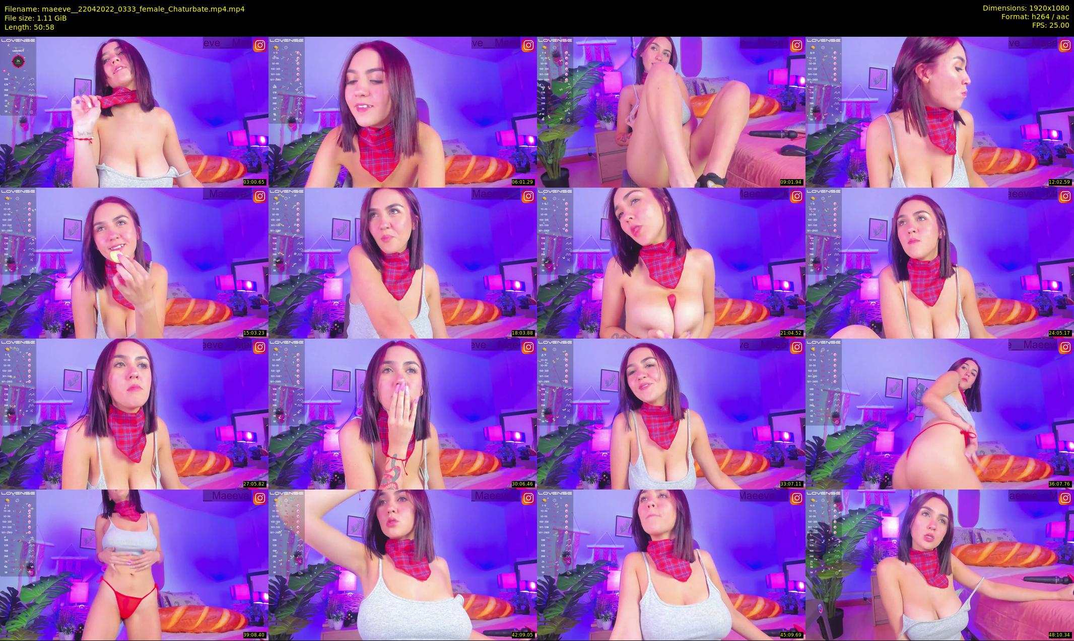 maeeve_ — 51 minute Chaturbate female cam show recording, 1080p, Apr 22, 2022
