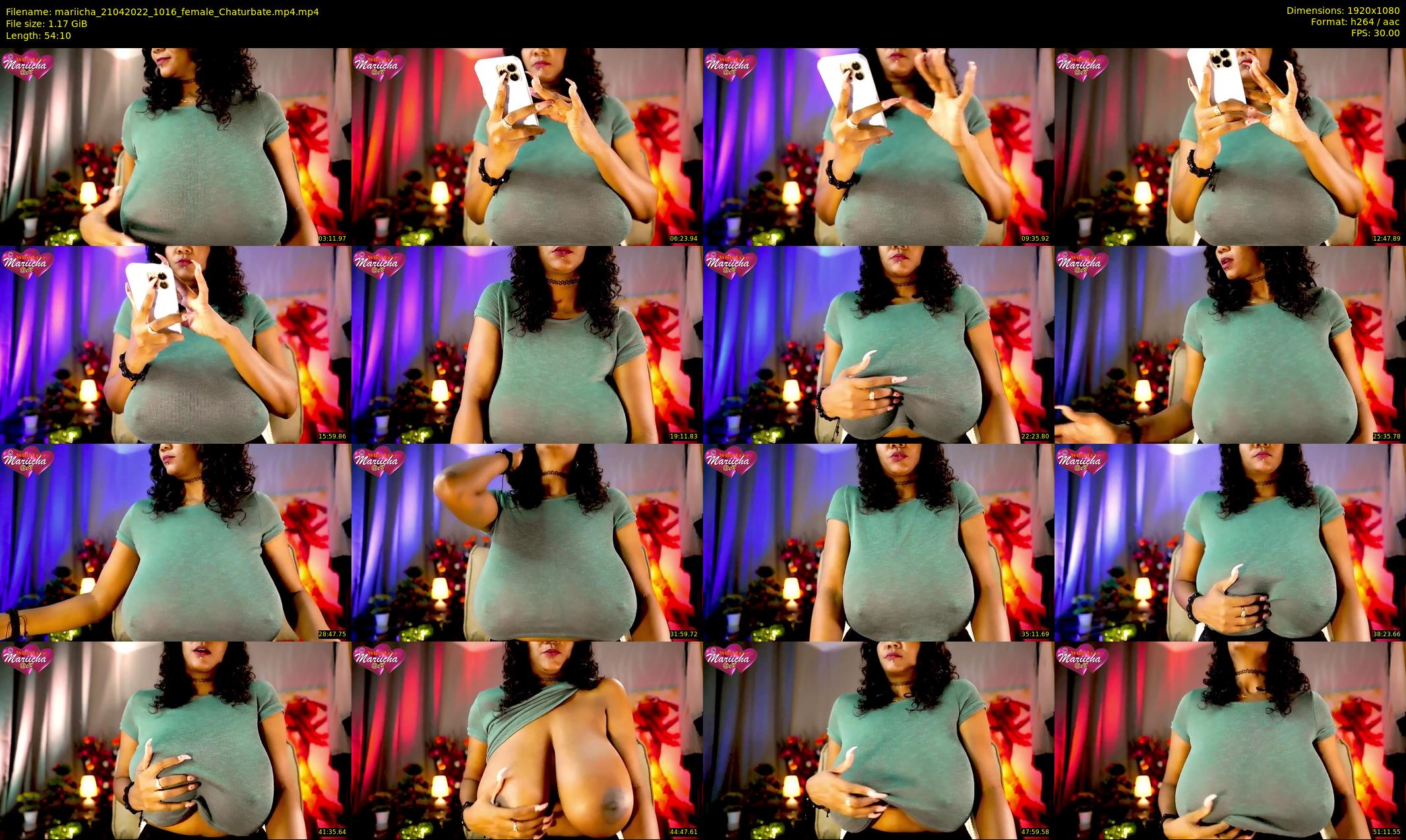 mariicha — 55 minute Chaturbate female cam show recording, 1080p, Apr 21, 2022