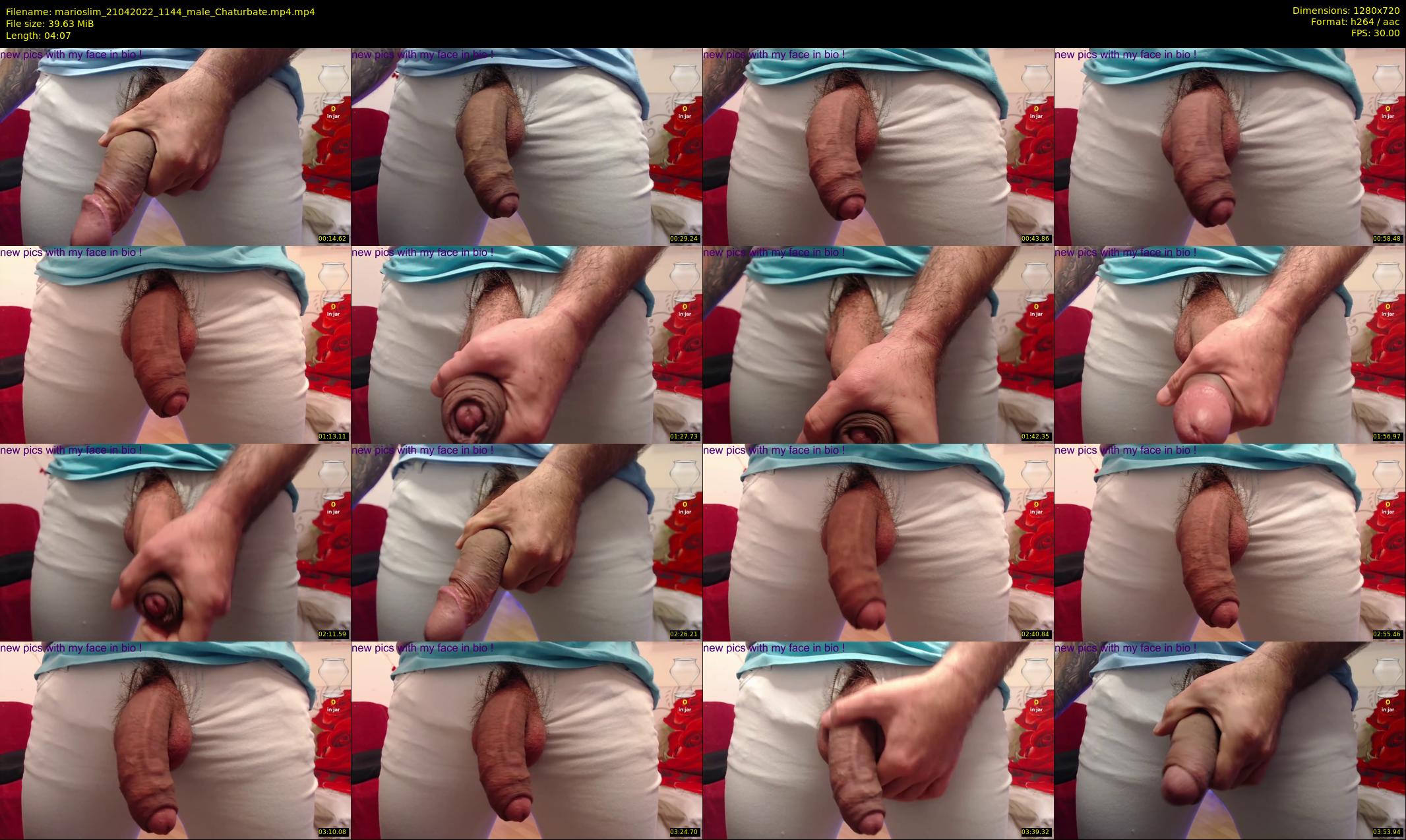 marioslim — 5 minute Chaturbate male cam show recording, 720p, Apr 21, 2022