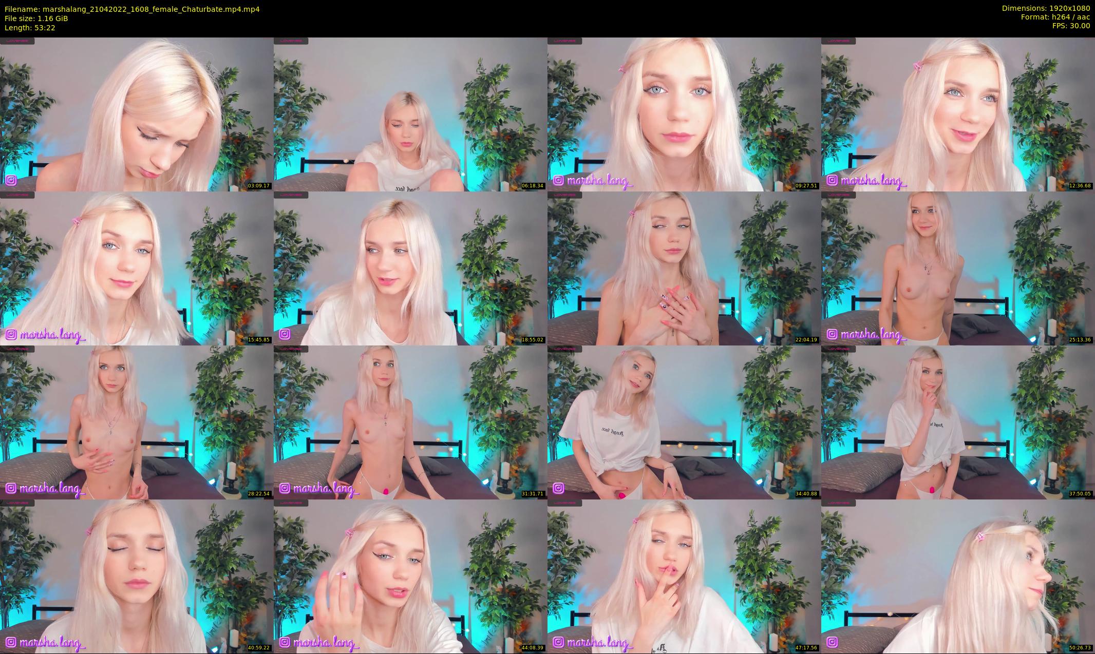 marshalang — 54 minute Chaturbate couple cam show recording, 1080p, Apr 21, 2022