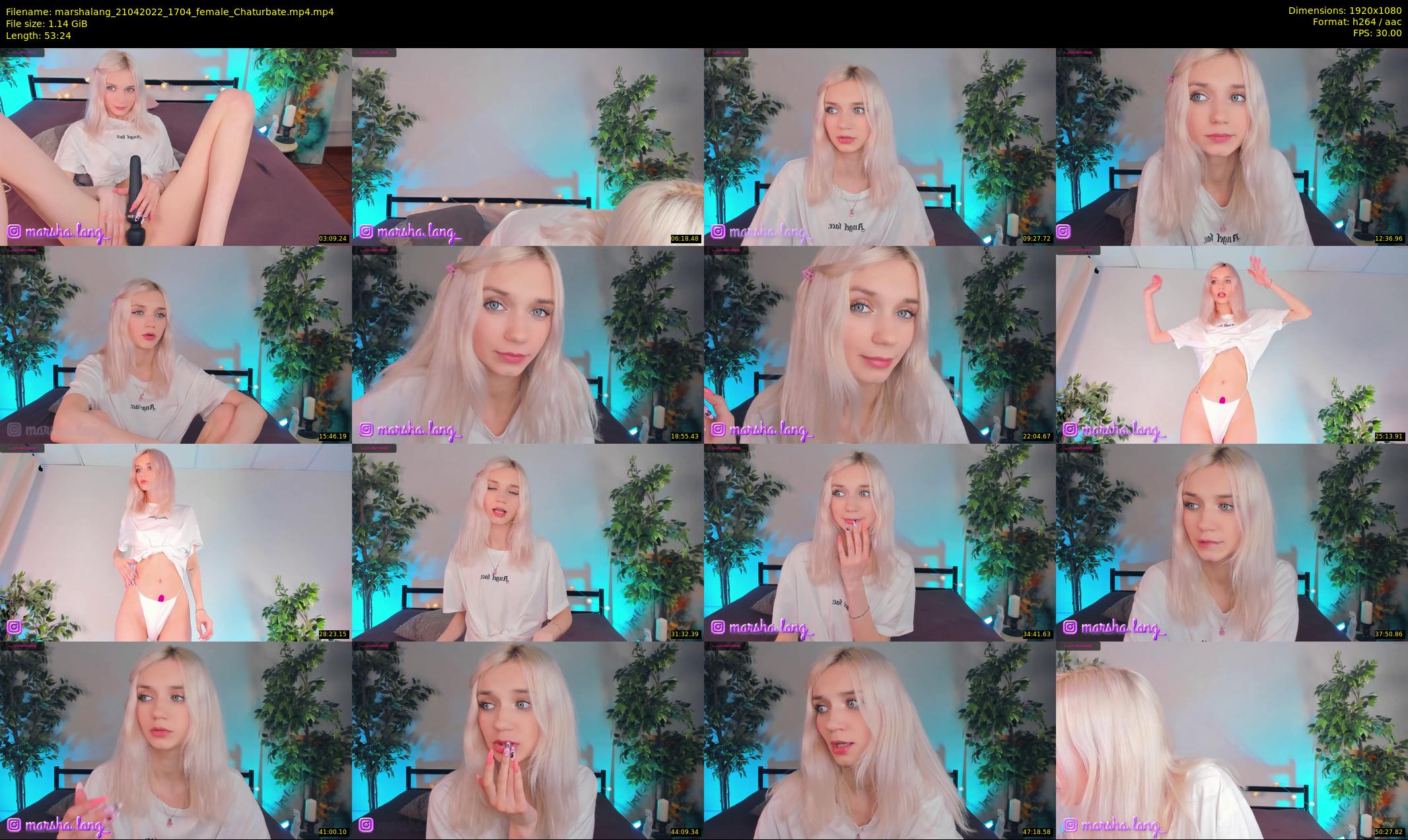 marshalang — 54 minute Chaturbate couple cam show recording, 1080p, Apr 21, 2022