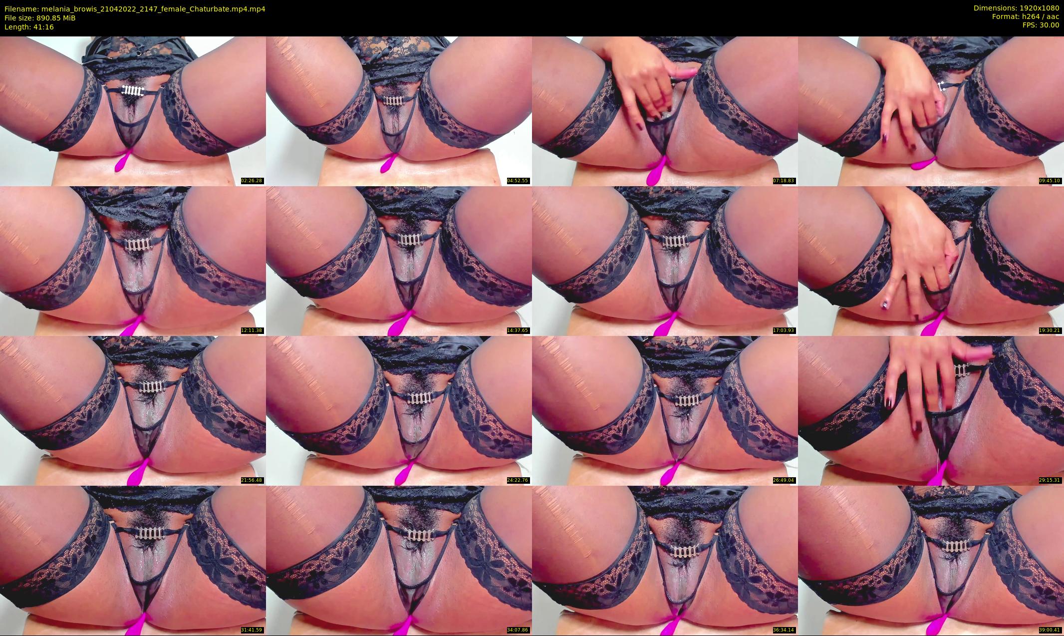 melania_browis — 42 minute Chaturbate female cam show recording, 1080p, Apr 21, 2022