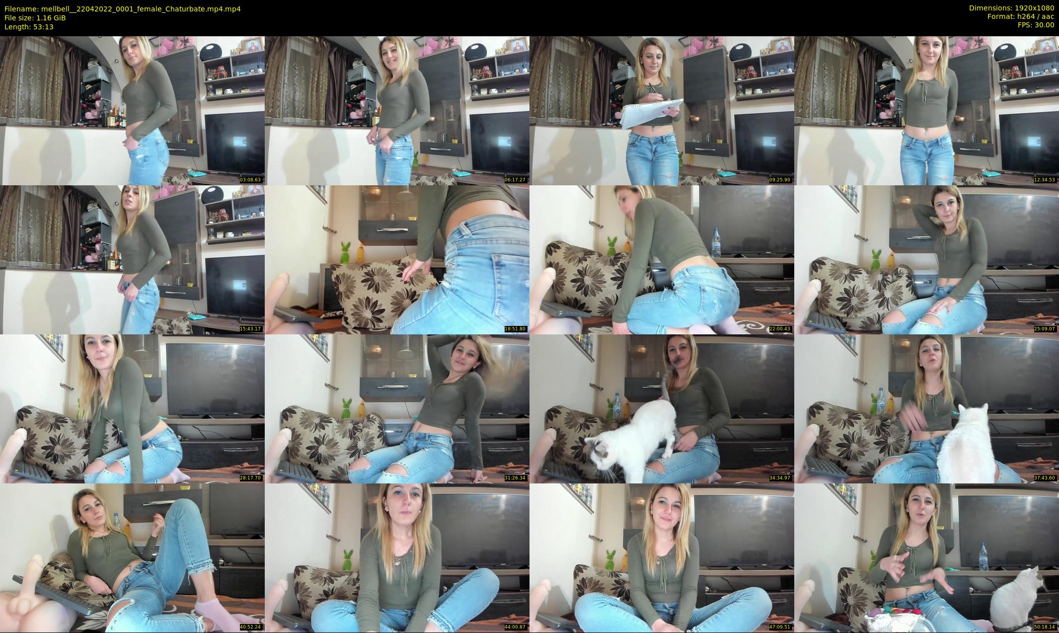 mellbell_ — 54 minute Chaturbate female cam show recording, 1080p, Apr 22, 2022