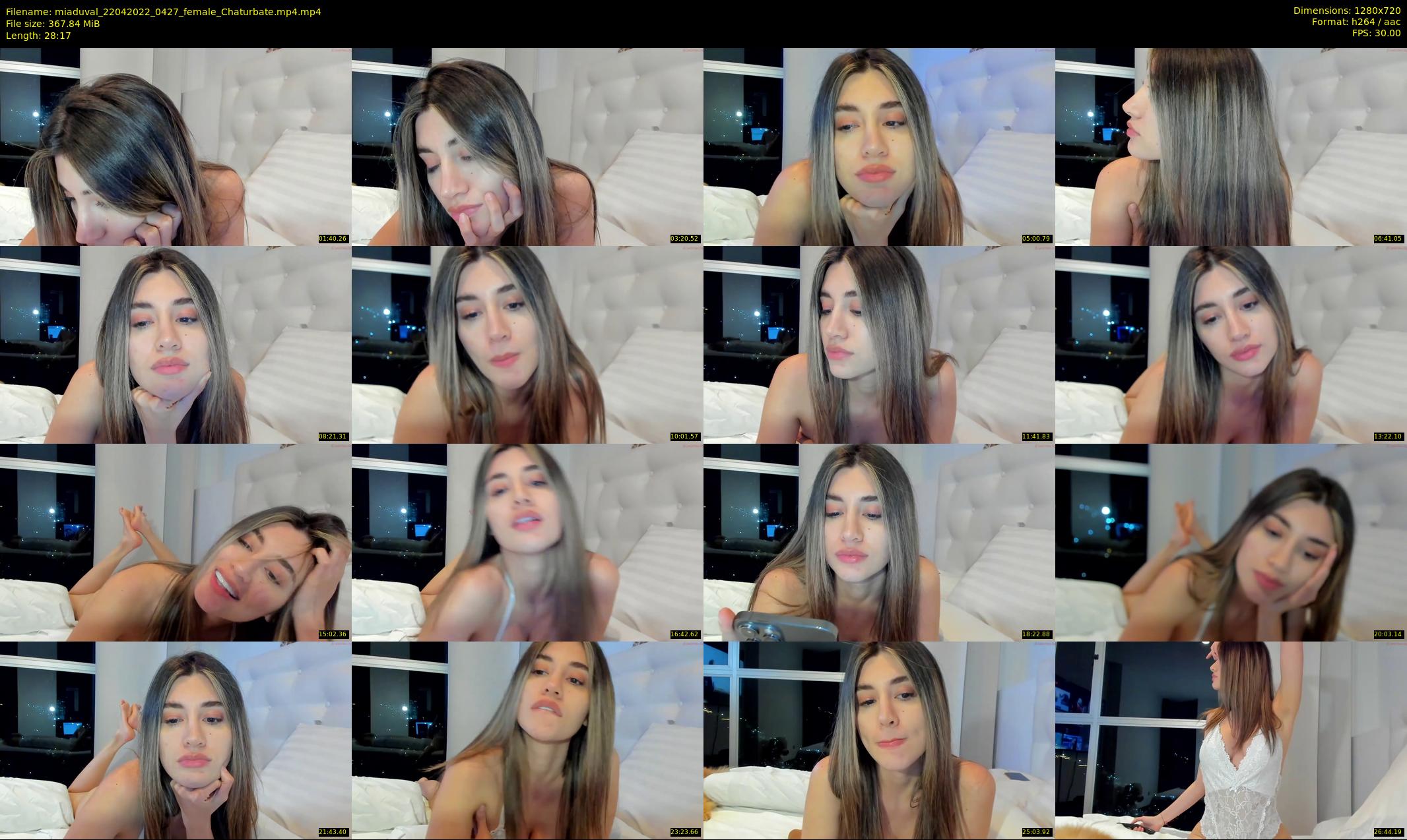 miaduval — 29 minute Chaturbate female cam show recording, 720p, Apr 22, 2022