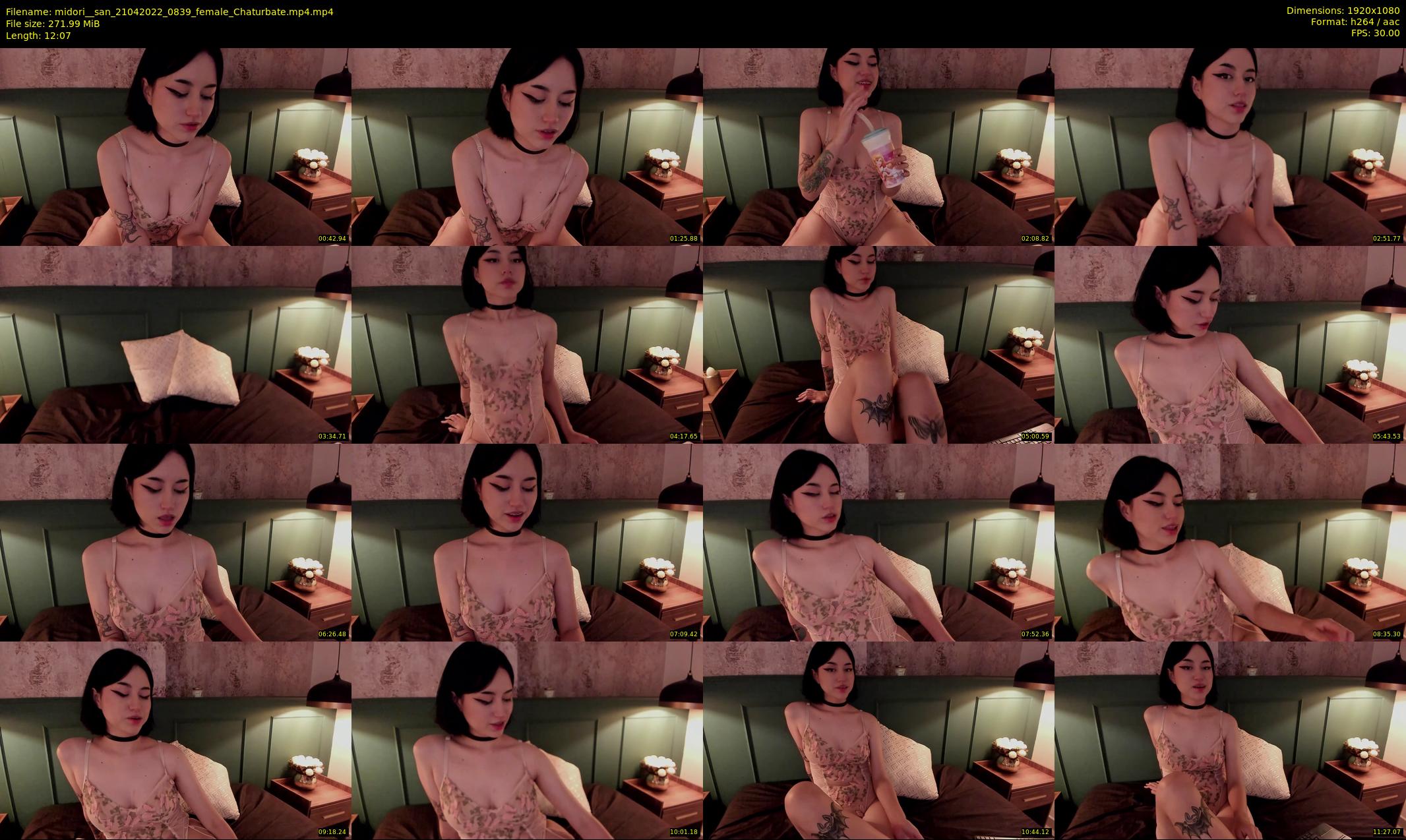midori__san — 13 minute Chaturbate female cam show recording, 1080p, Apr 21, 2022