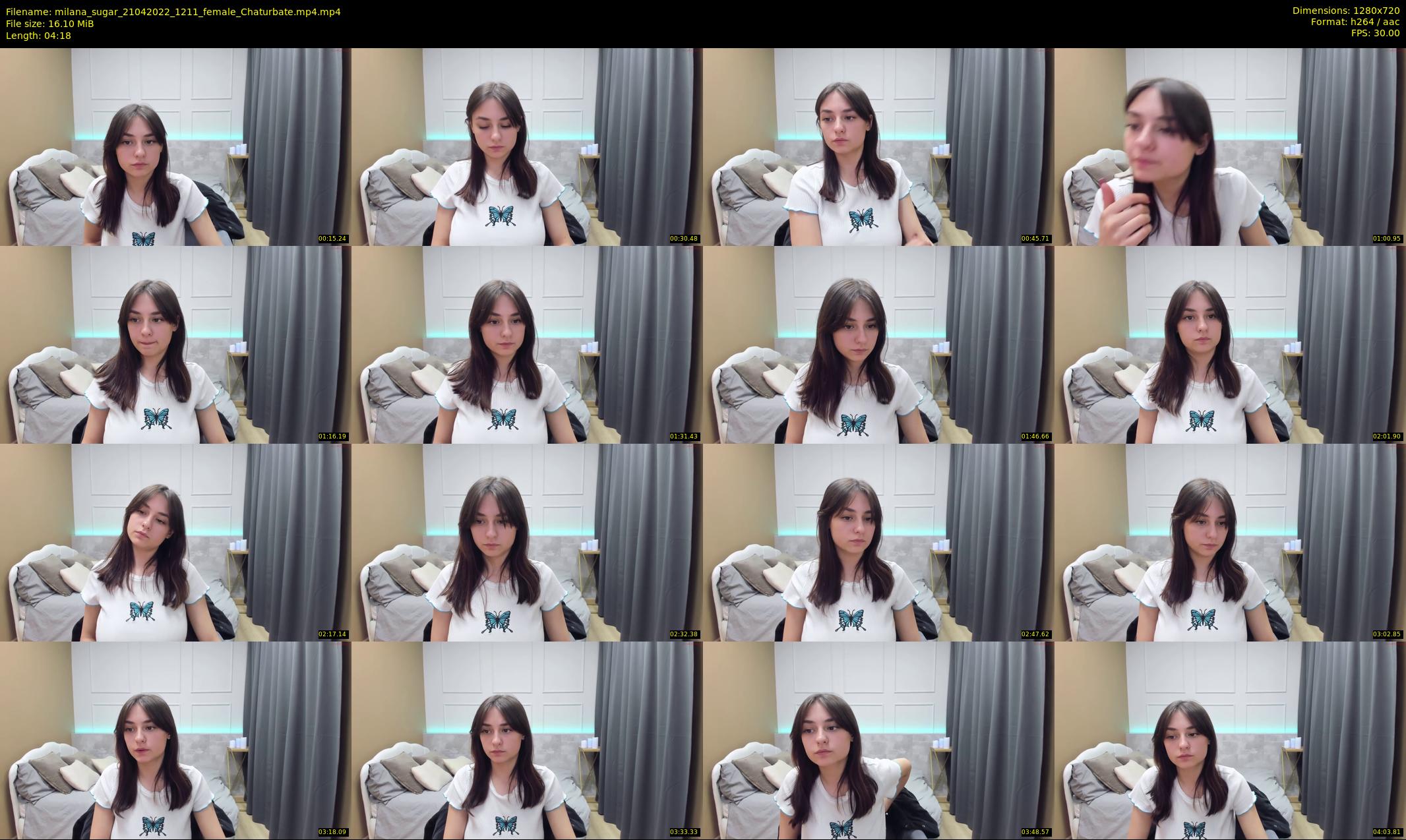 milana_sugar — 5 minute Chaturbate female cam show recording, 720p, Apr 21, 2022