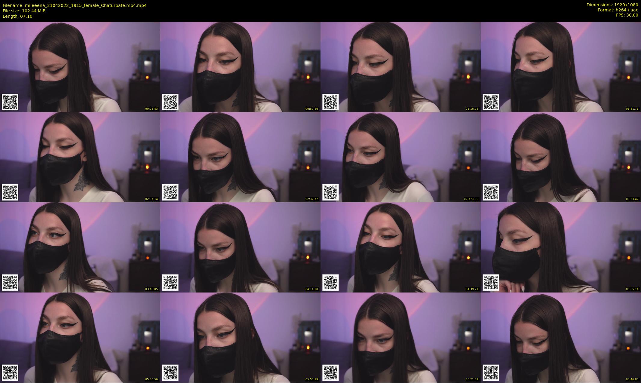 mileeena — 8 minute Chaturbate female cam show recording, 1080p, Apr 21, 2022