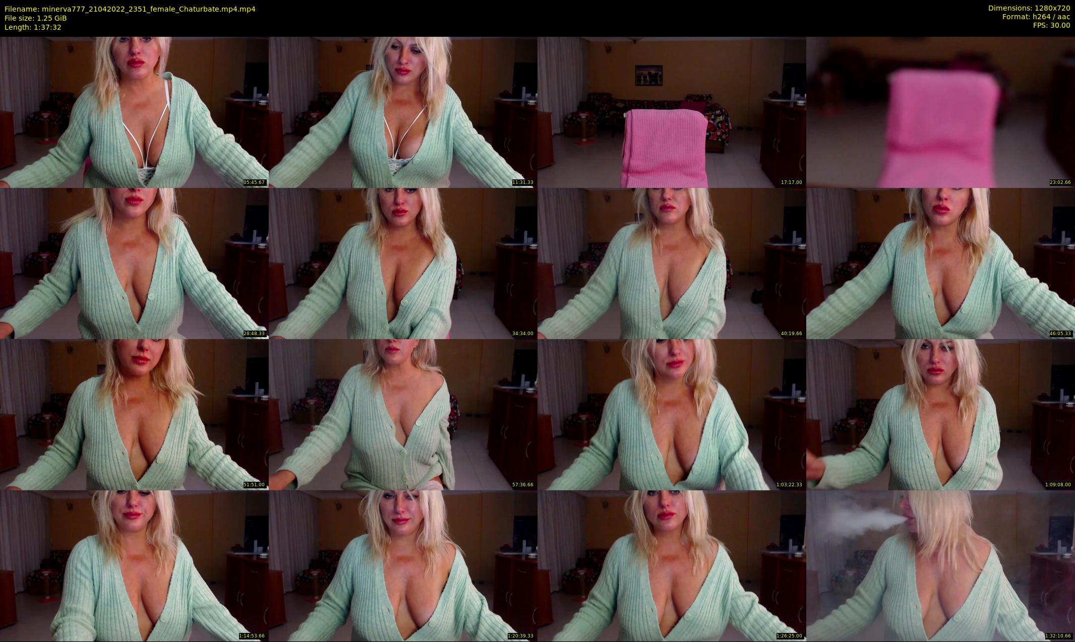 minerva777 — 98 minute Chaturbate female cam show recording, 720p, Apr 21, 2022