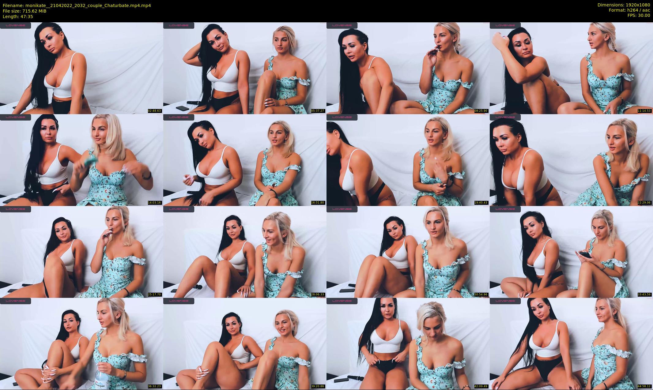 monikate_ — 48 minute Chaturbate couple cam show recording, 1080p, Apr 21, 2022