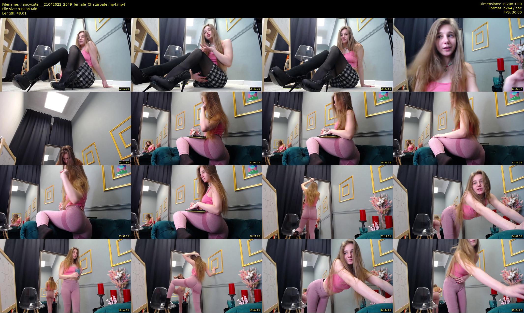 nancycute__ — 49 minute Chaturbate female cam show recording, 1080p, Apr 21, 2022
