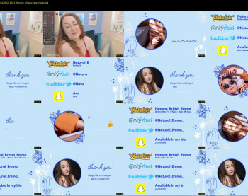 natural_british_emma — 5 minute Chaturbate female cam show recording, 1080p, Apr 21, 2022