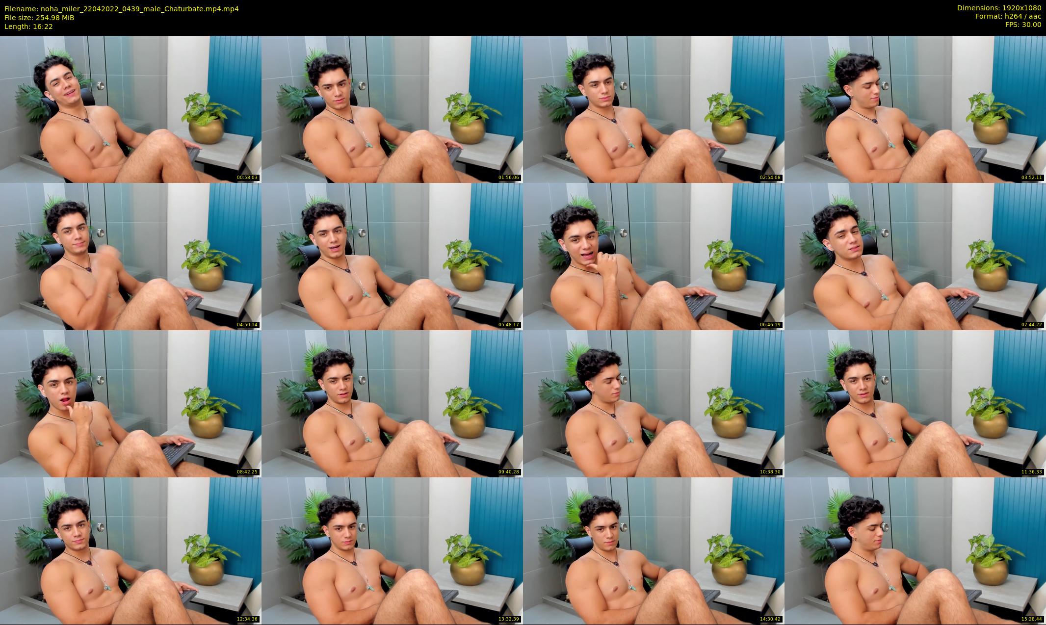 noha_miler — 17 minute Chaturbate male cam show recording, 1080p, Apr 22, 2022