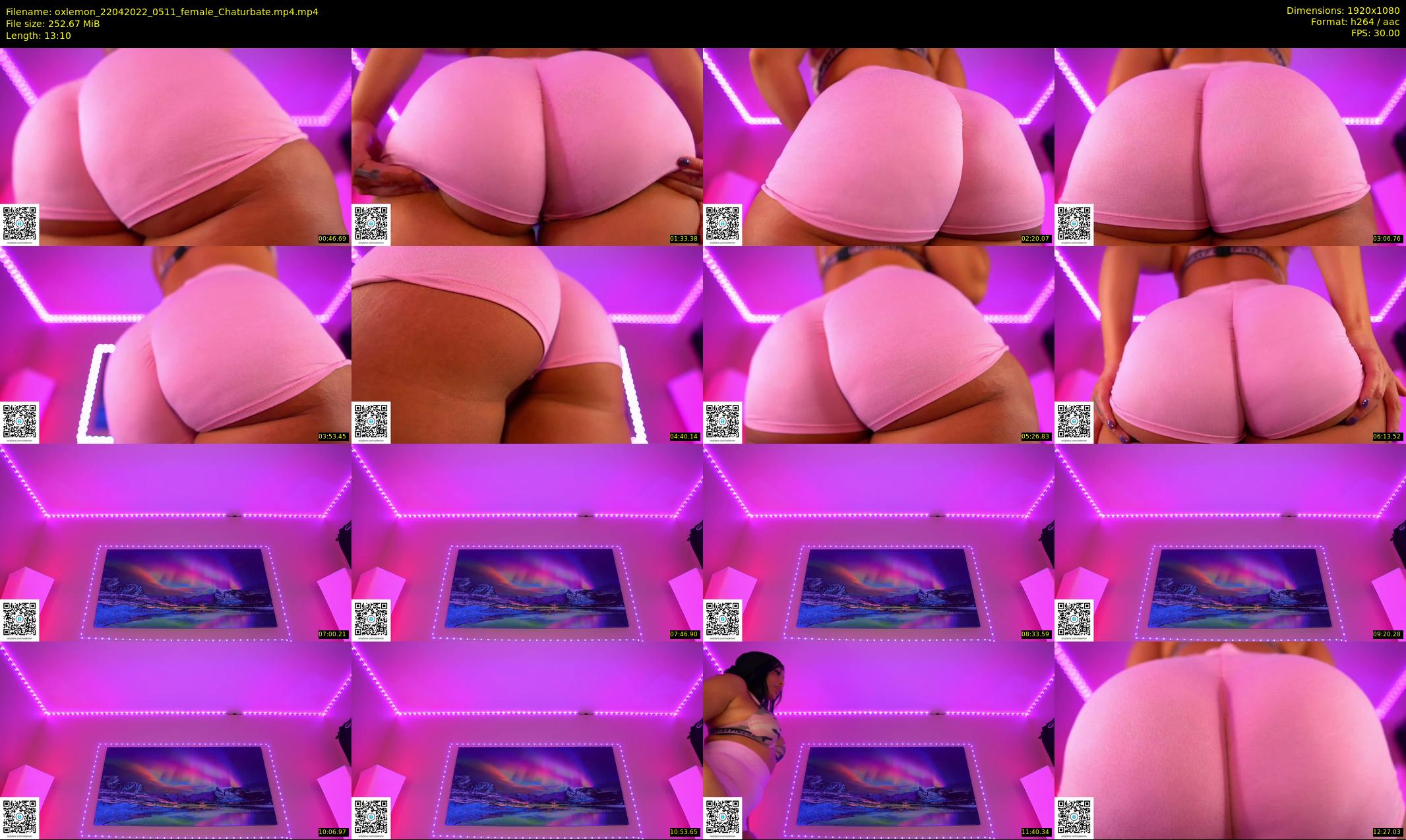 oxlemon — 14 minute Chaturbate female cam show recording, 1080p, Apr 22, 2022