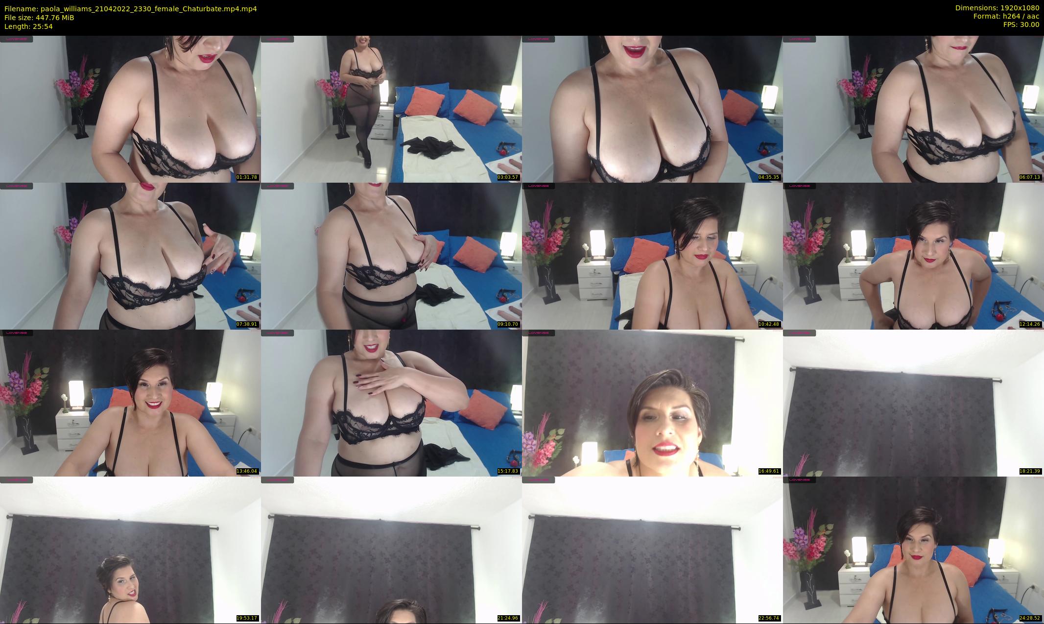 paola_williams — 26 minute Chaturbate female cam show recording, 1080p, Apr 21, 2022