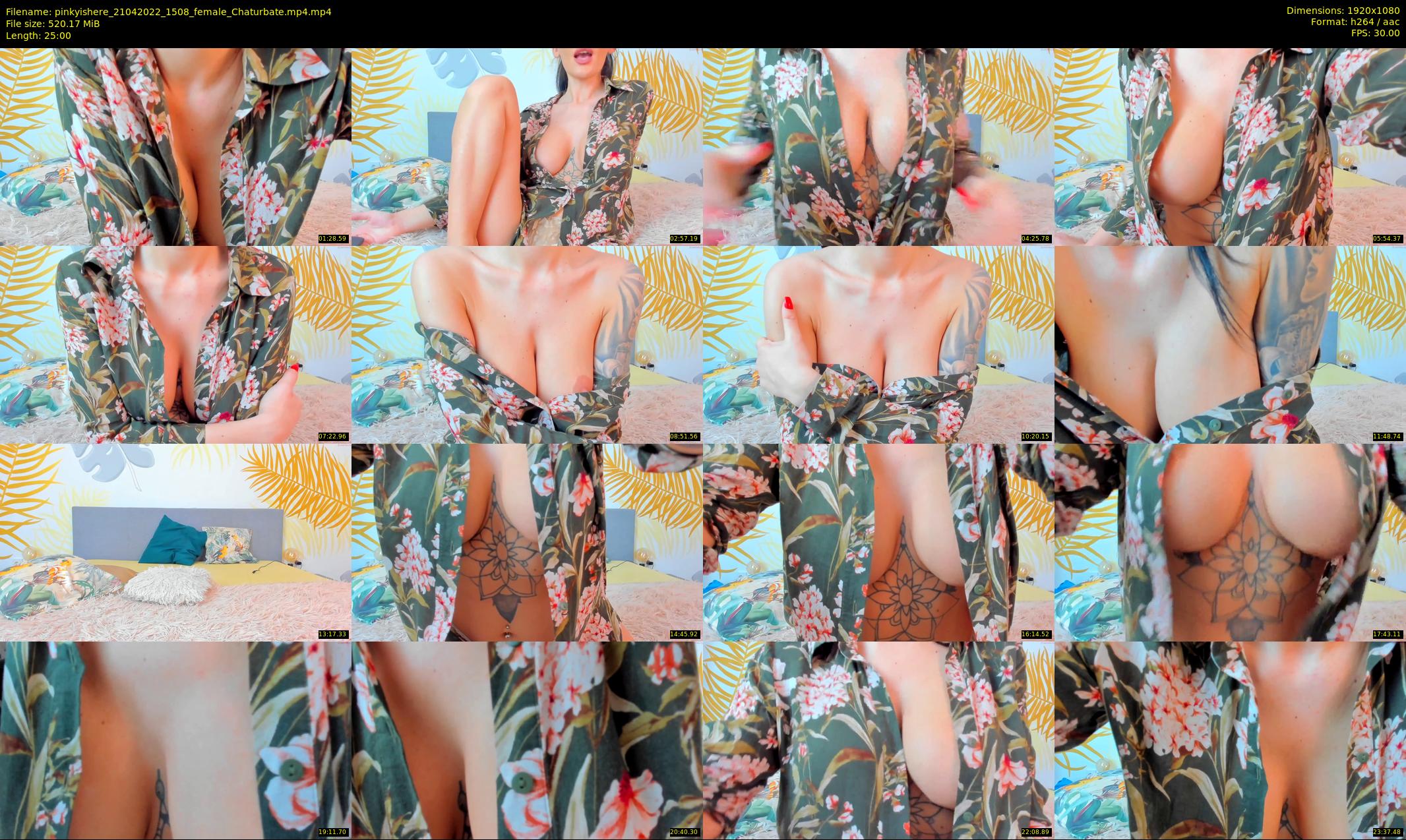 pinkyishere — 25 minute Chaturbate female cam show recording, 1080p, Apr 21, 2022