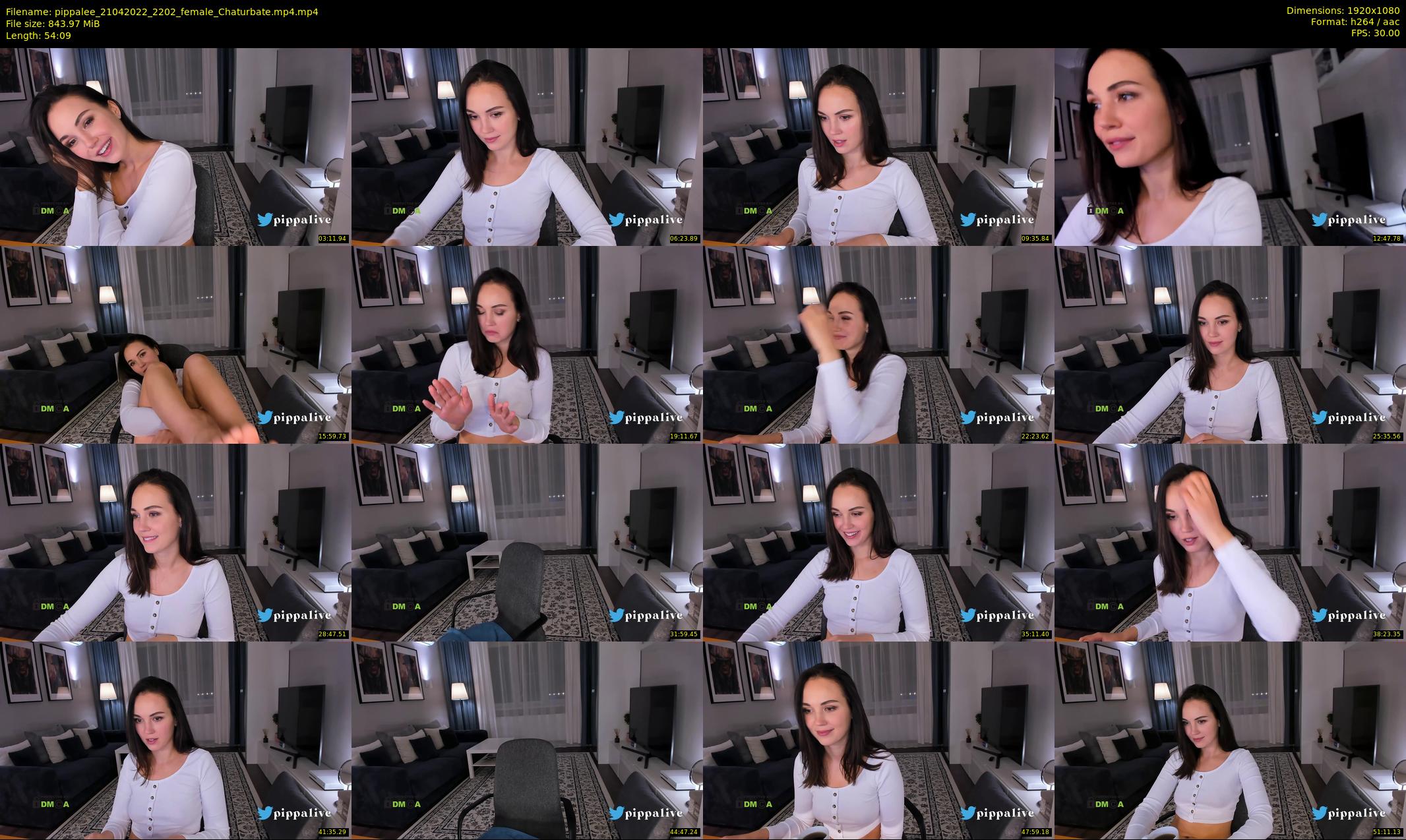 pippalee — 55 minute Chaturbate female cam show recording, 1080p, Apr 21, 2022