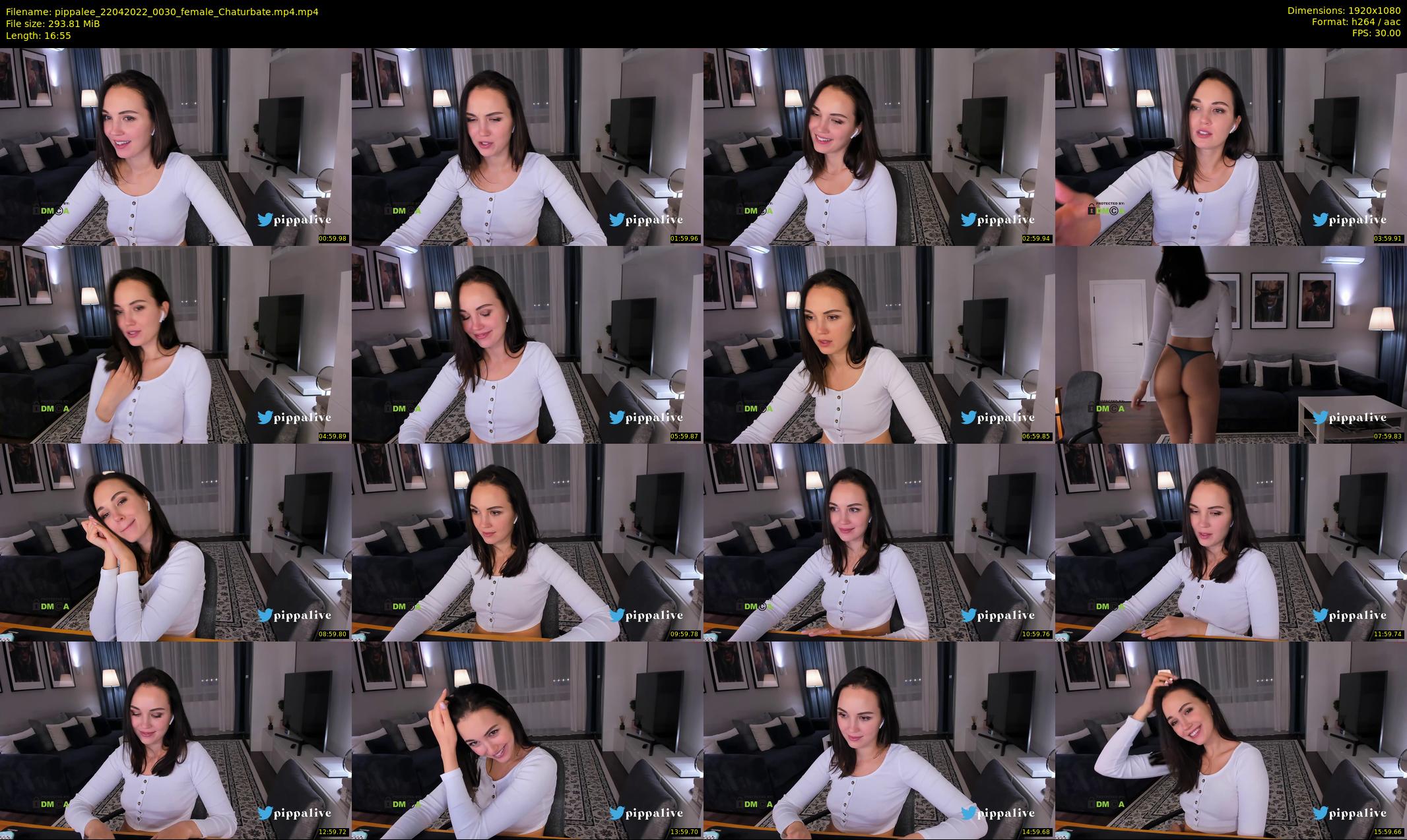 pippalee — 17 minute Chaturbate female cam show recording, 1080p, Apr 22, 2022