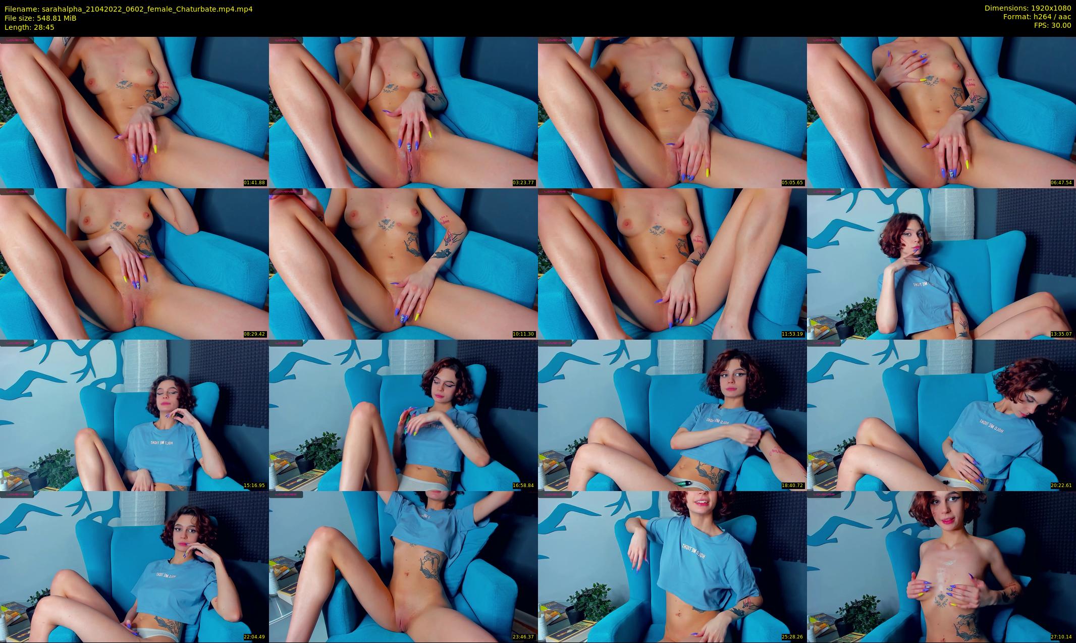 sarahalpha — 29 minute Chaturbate couple cam show recording, 1080p, Apr 21, 2022