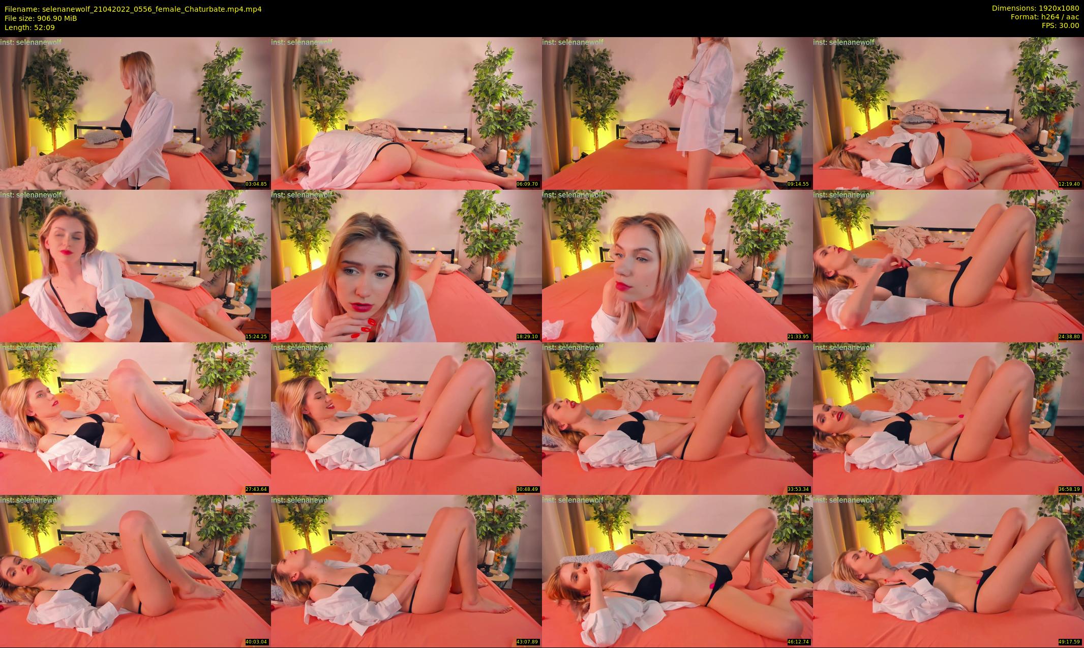 selenanewolf — 53 minute Chaturbate couple cam show recording, 1080p, Apr 21, 2022