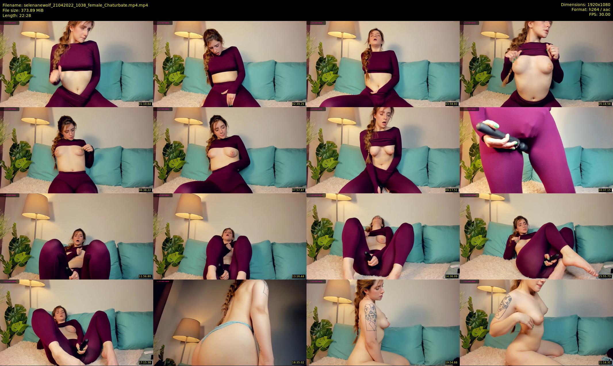 selenanewolf — 23 minute Chaturbate couple cam show recording, 1080p, Apr 21, 2022