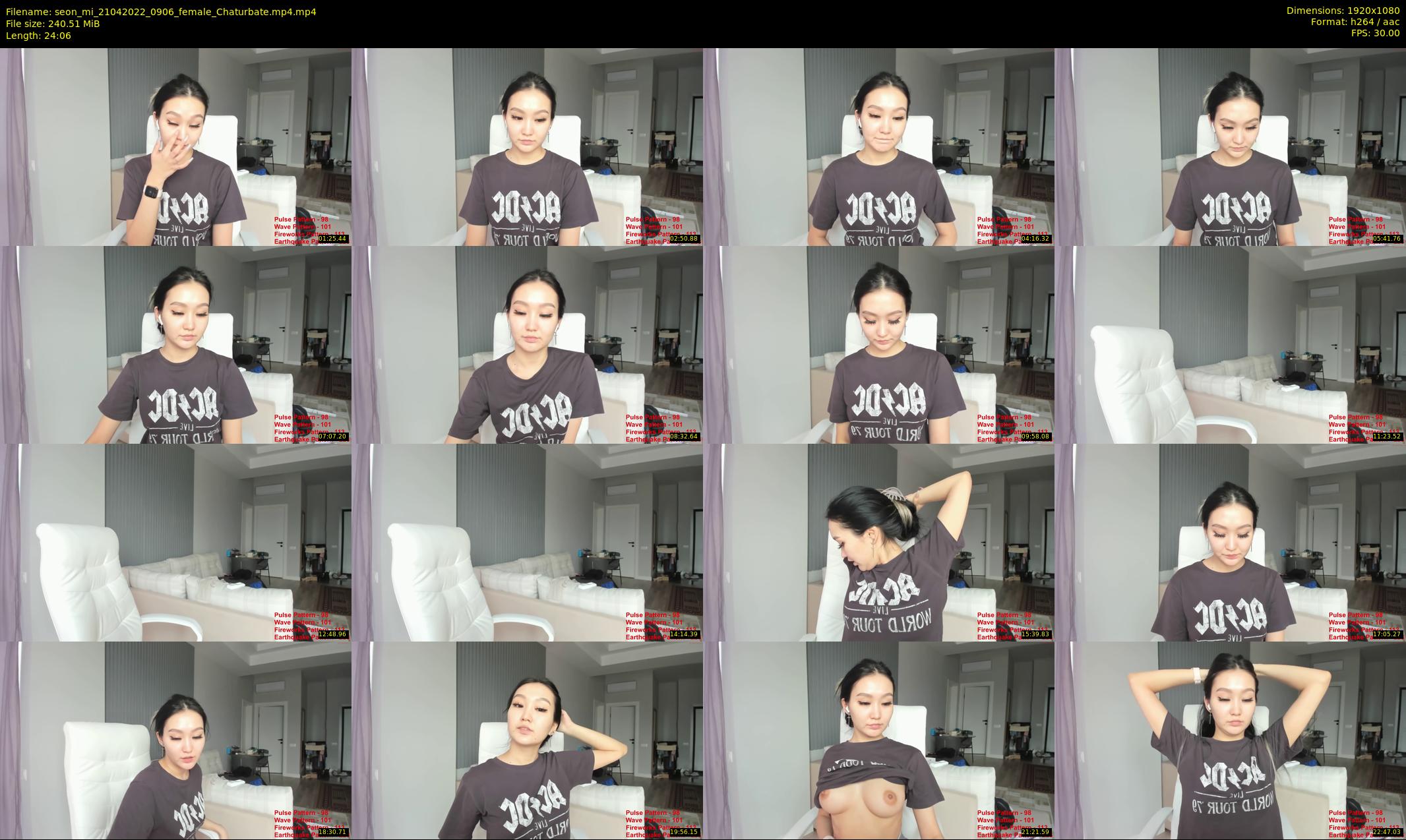 seon_mi — 25 minute Chaturbate female cam show recording, 1080p, Apr 21, 2022