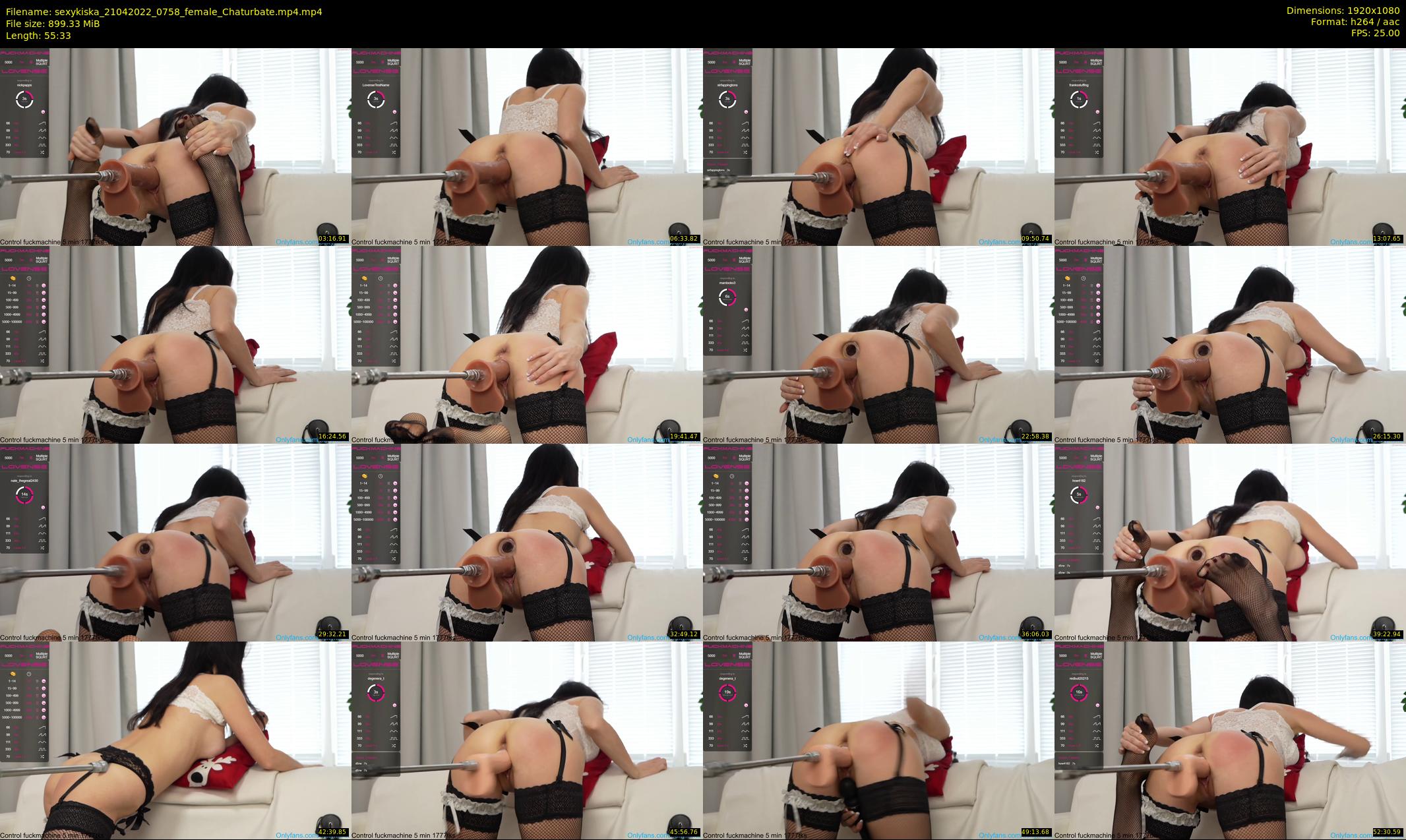 sexykiska — 56 minute Chaturbate female cam show recording, 1080p, Apr 21, 2022